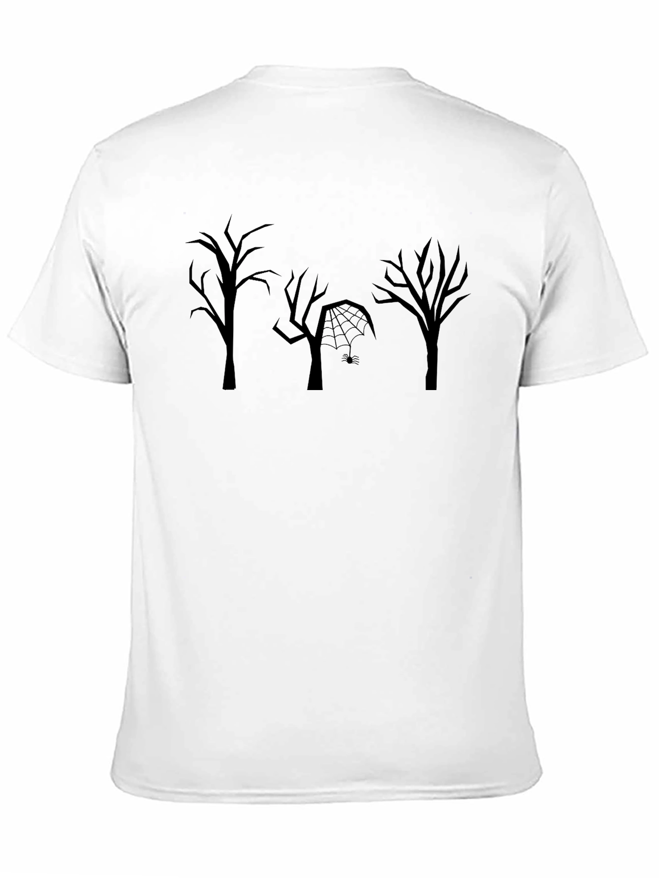 Spooky Trees Black T-Shirt