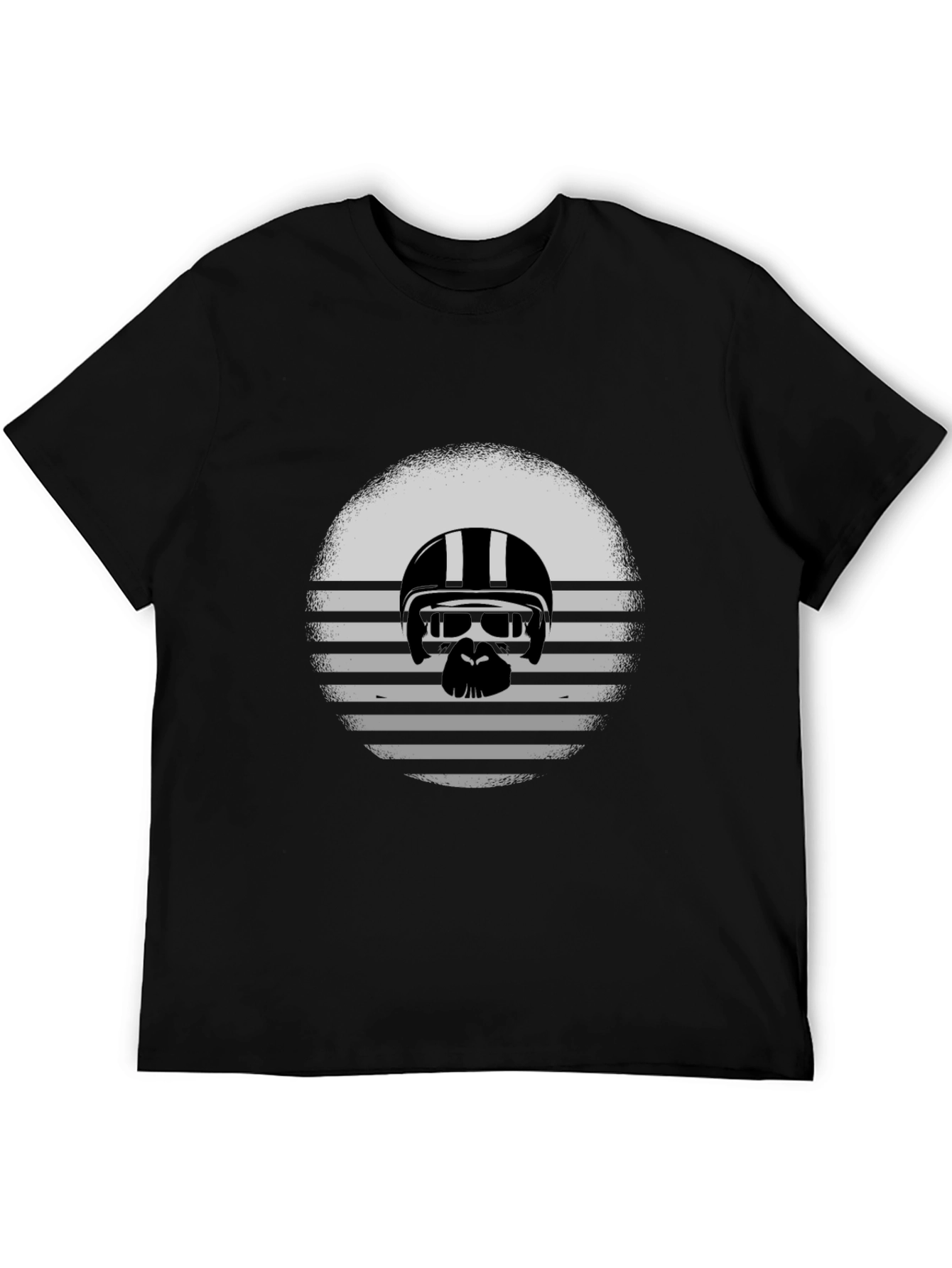 Retro Biker Gorilla Graphic Tee