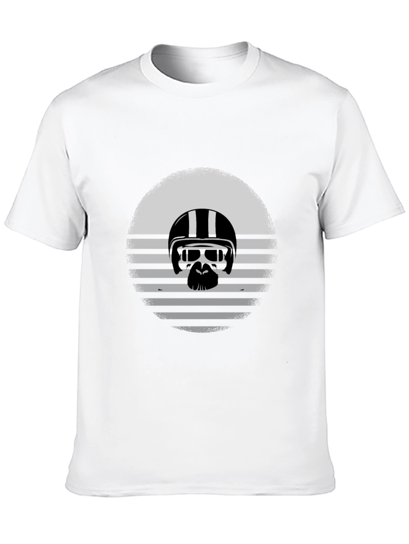 Retro Biker Gorilla Graphic Tee