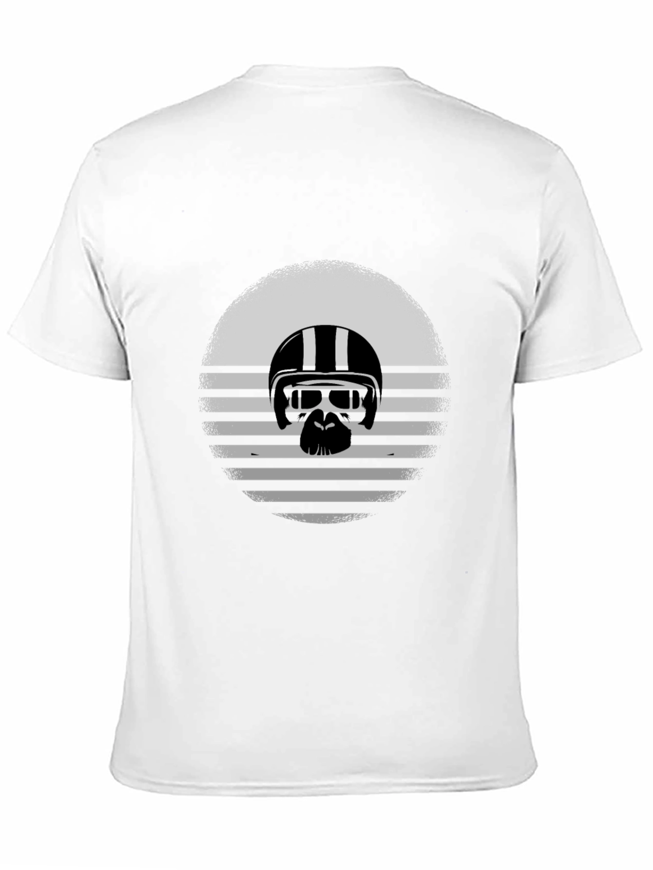 Retro Biker Gorilla Graphic Tee