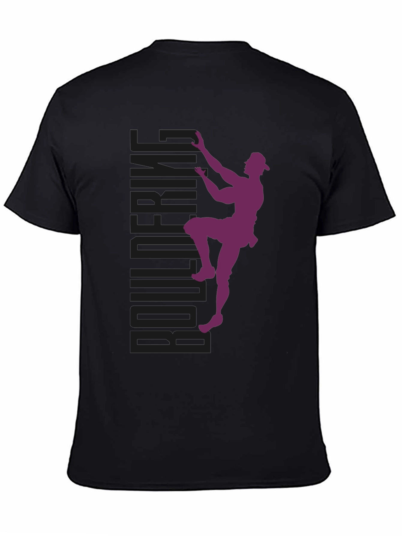 Bouldering Climber Graphic T-Shirt