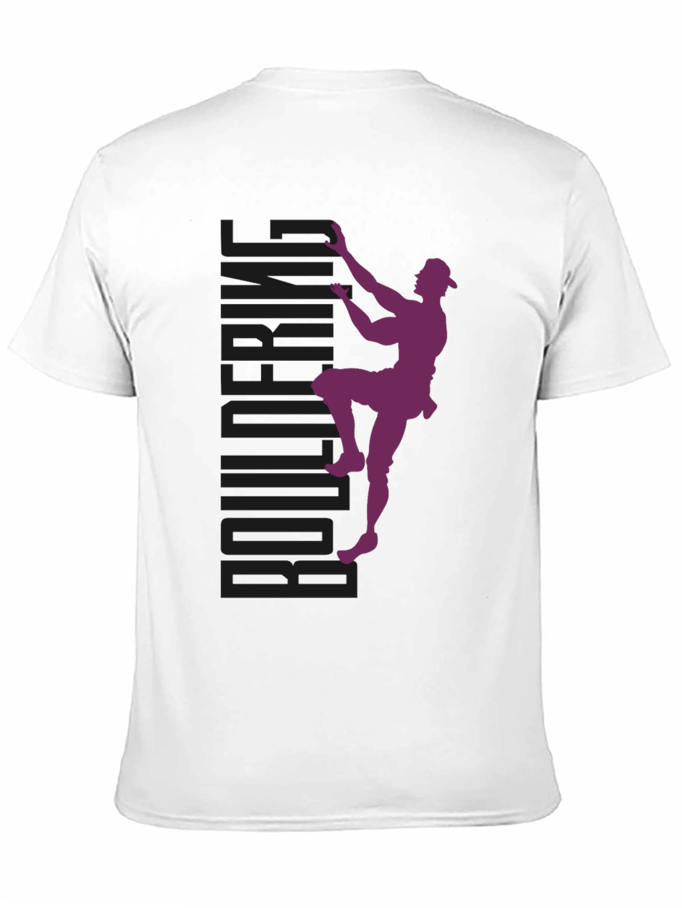 Bouldering Climber Graphic T-Shirt