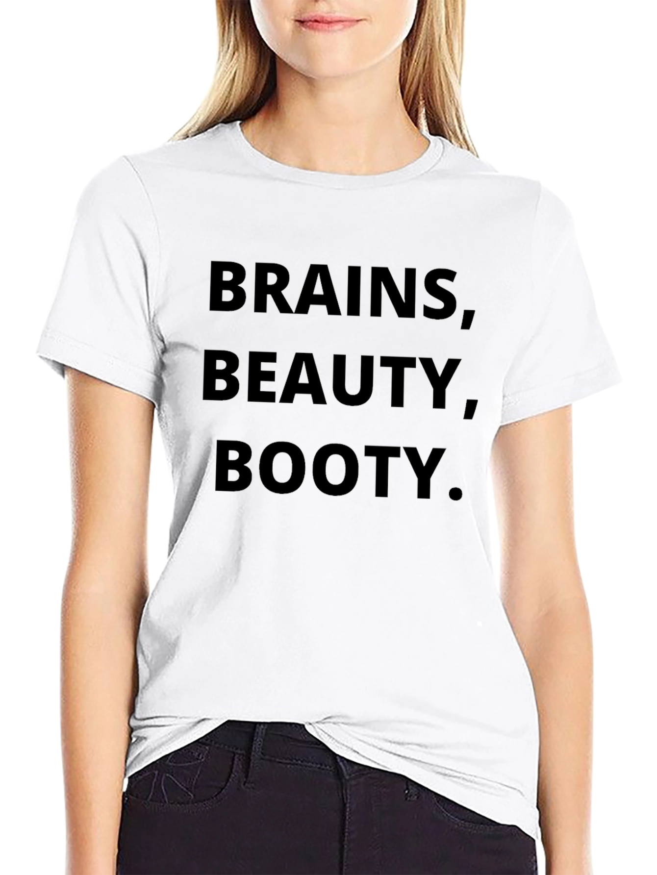 Brains Beauty Booty T-Shirt - Mens