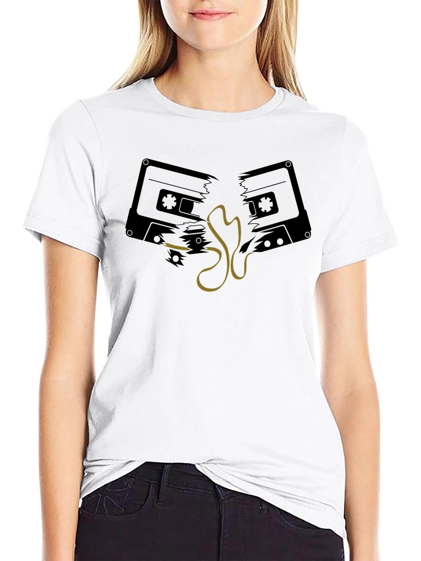 Retro Cassette Tape Graphic Tee