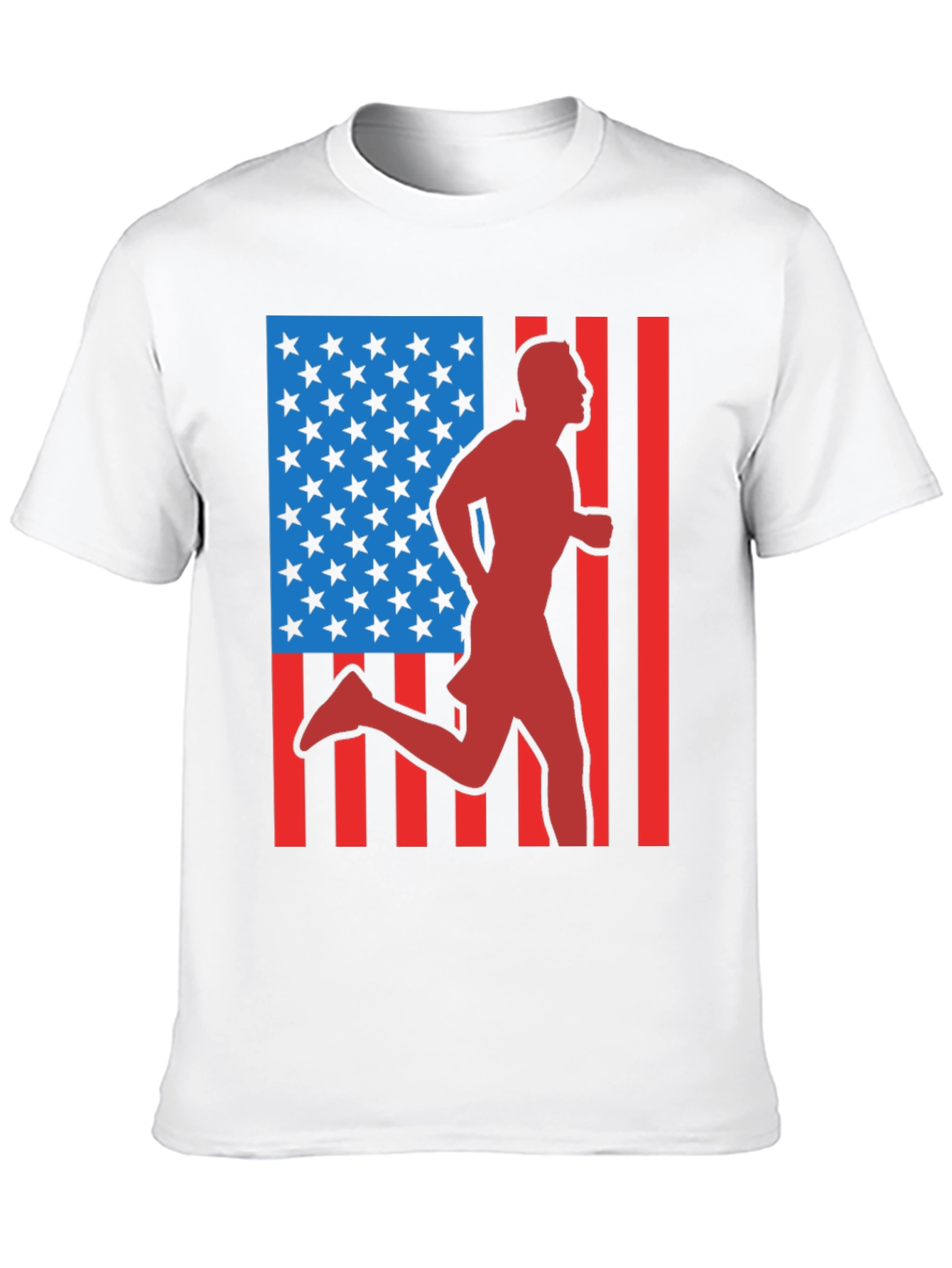 USA Runner Graphic T-Shirt