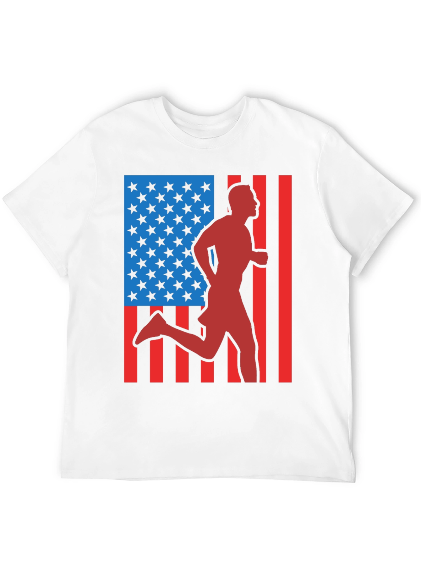 USA Runner Graphic T-Shirt