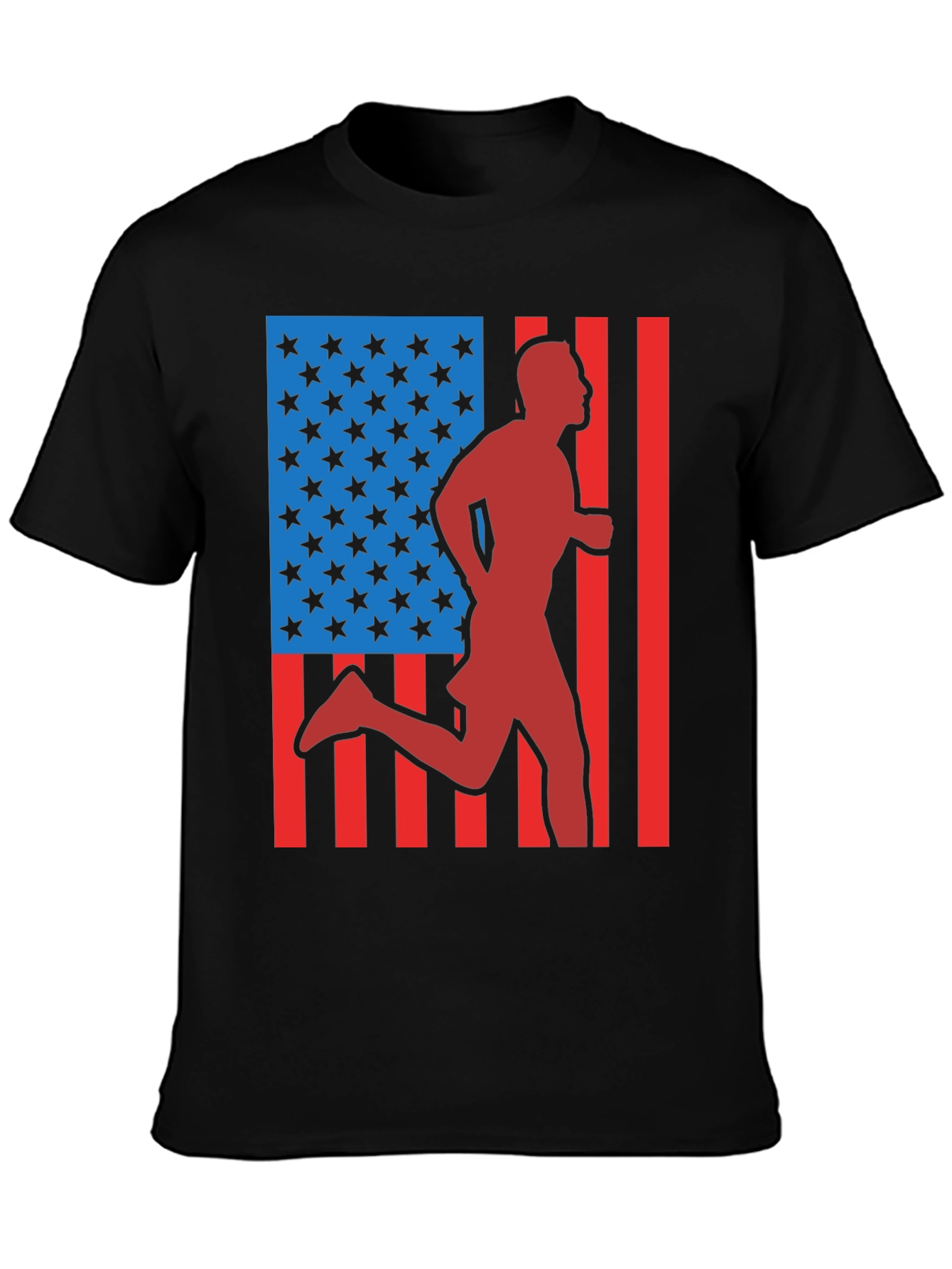 USA Runner Graphic T-Shirt