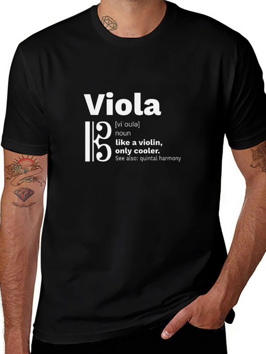 Viola Definition T-Shirt - Musician Humor Tee
