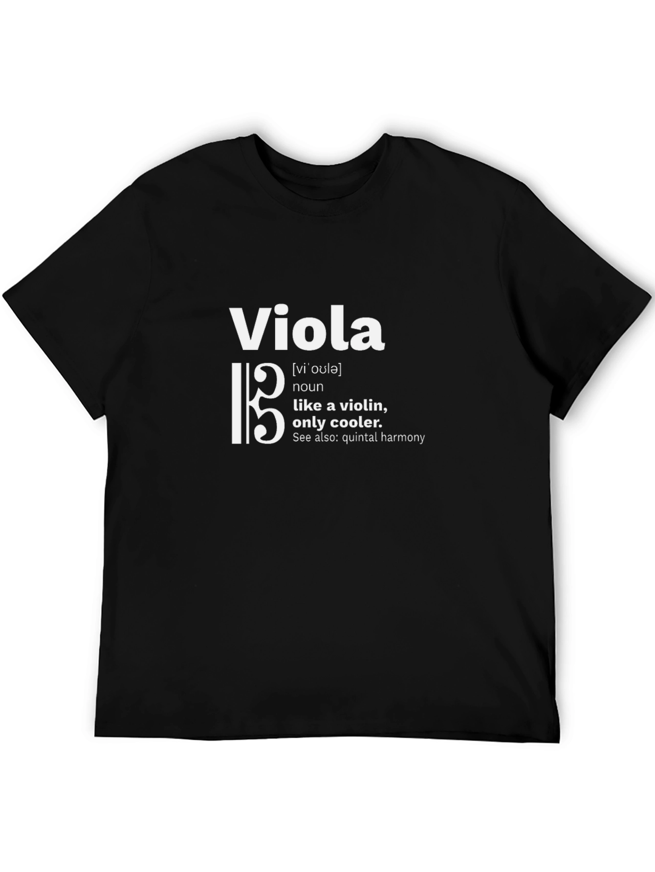 Viola Definition T-Shirt - Musician Humor Tee