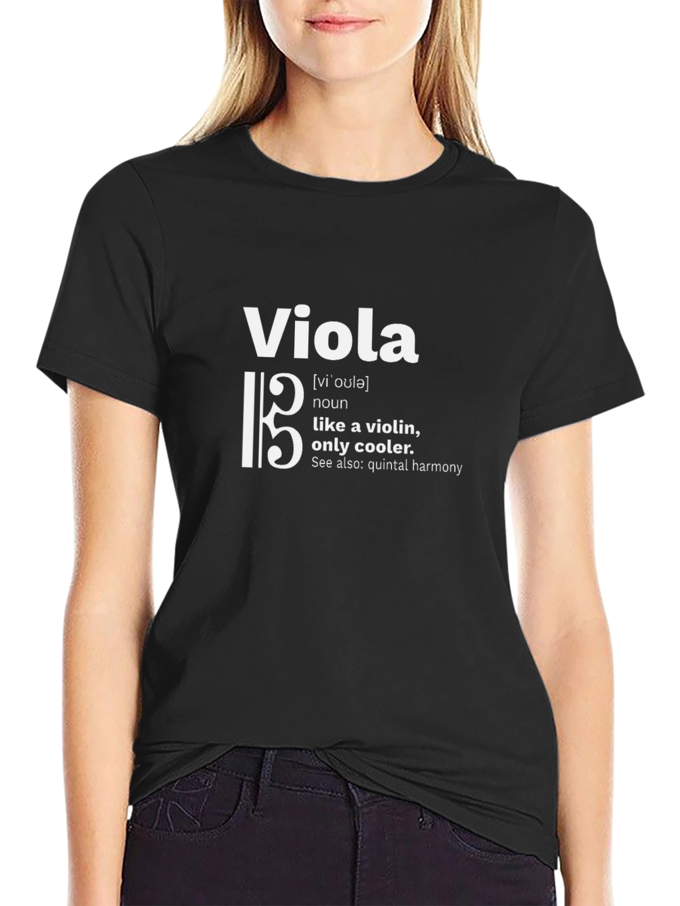 Viola Definition T-Shirt - Musician Humor Tee