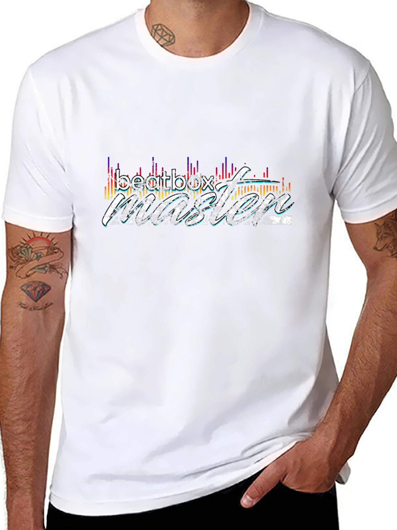 Beatbox Masters Graphic Black T-Shirt
