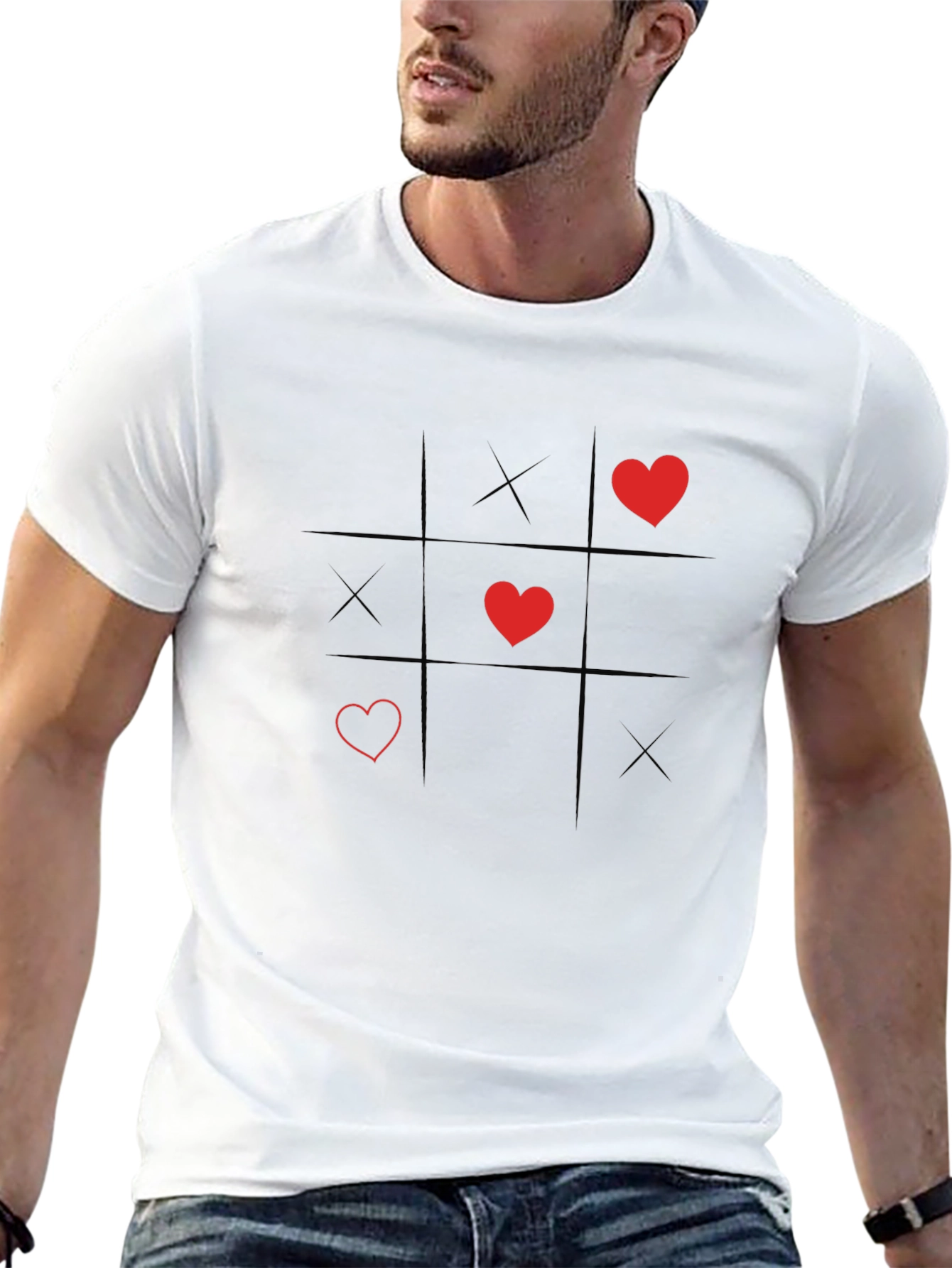 Tic-Tac-Toe Love T-Shirt