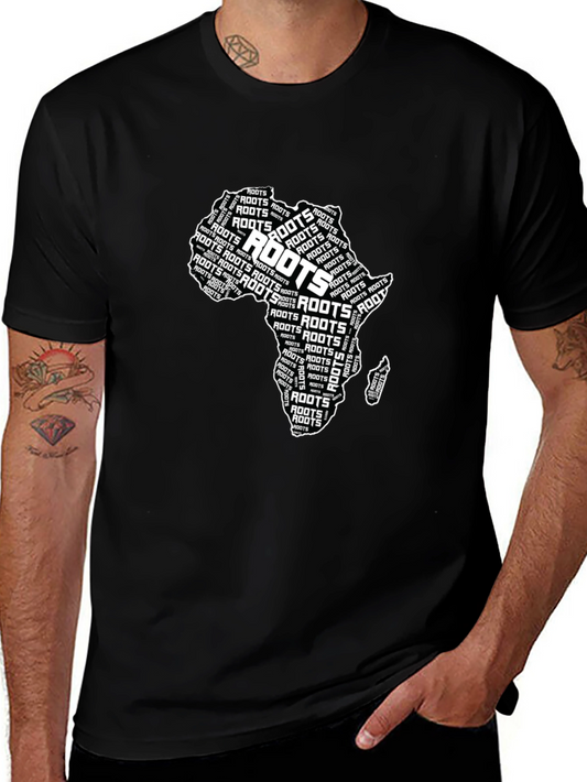 Africa Roots T-Shirt - Black Heritage Pride