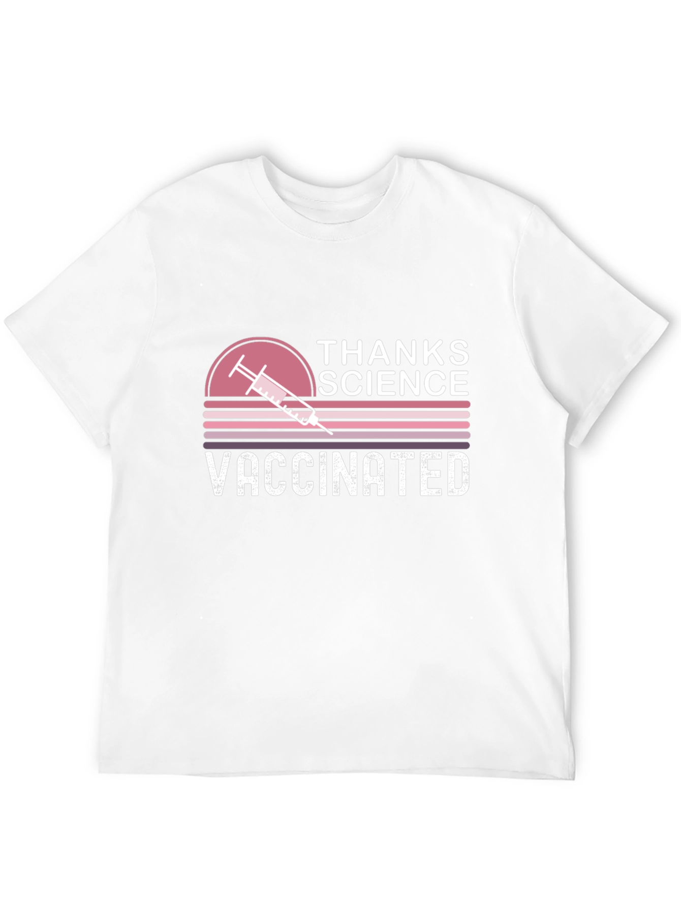 Thanks Science Vaccinated Graphic Tee