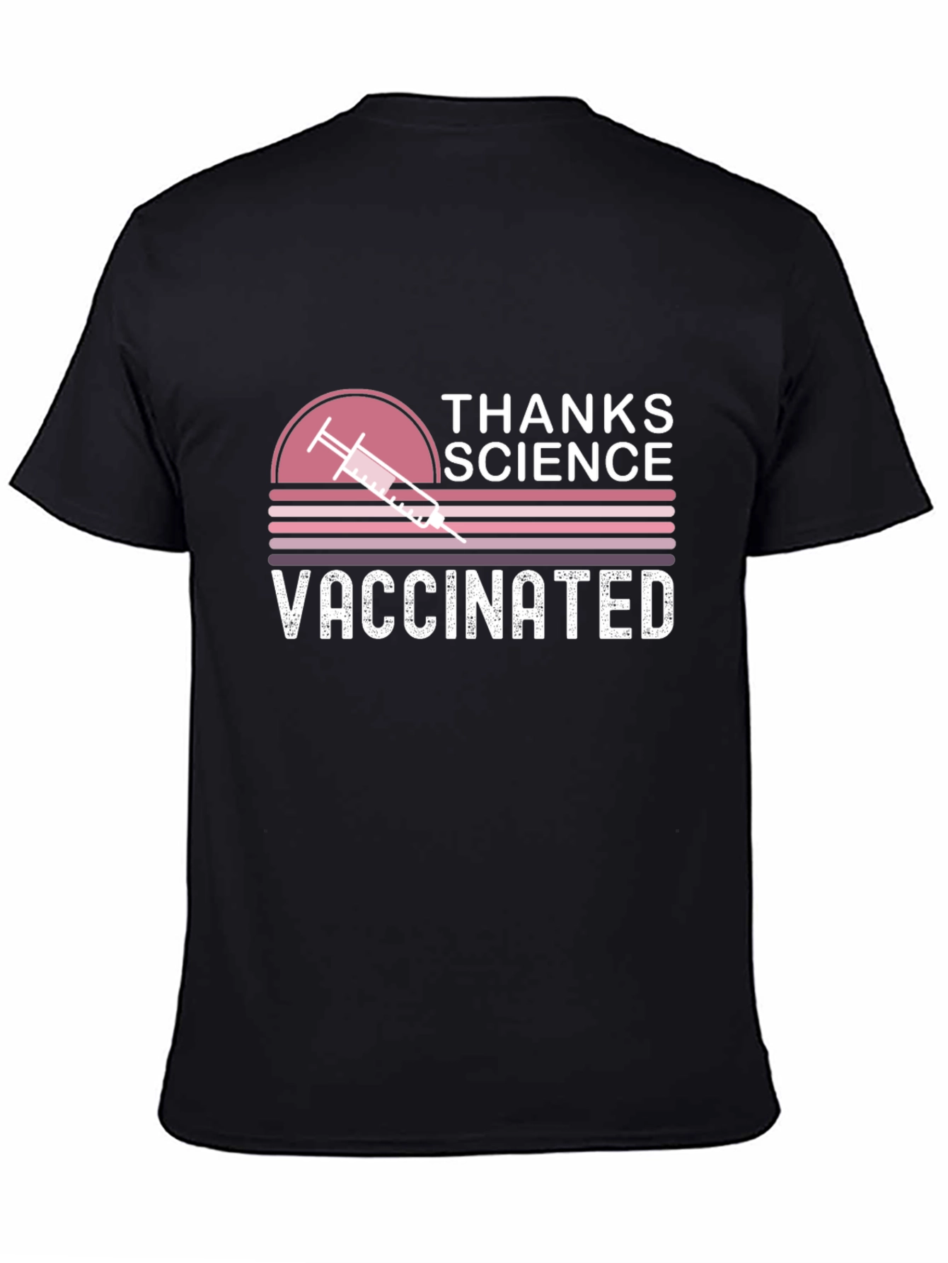 Thanks Science Vaccinated Graphic Tee