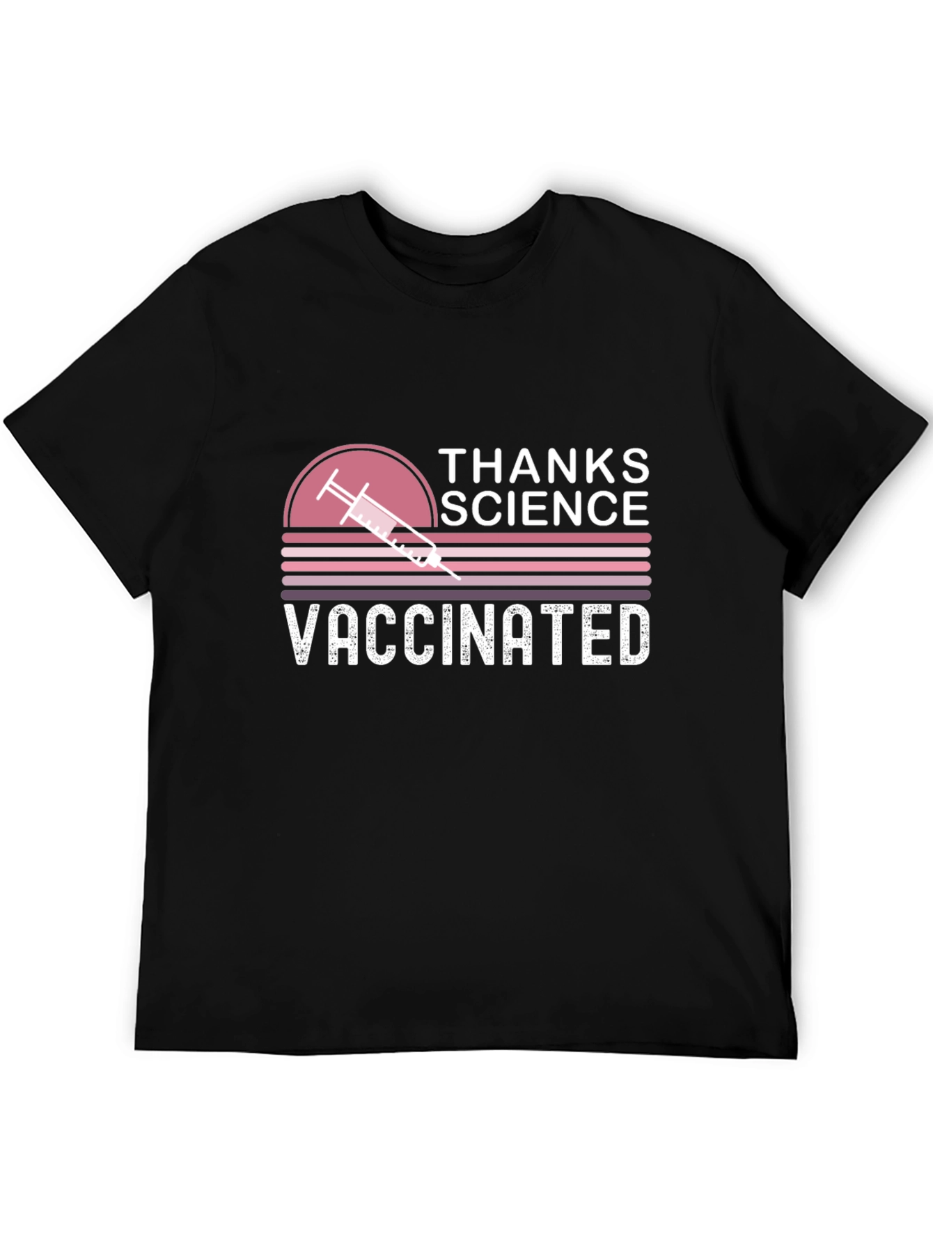 Thanks Science Vaccinated Graphic Tee