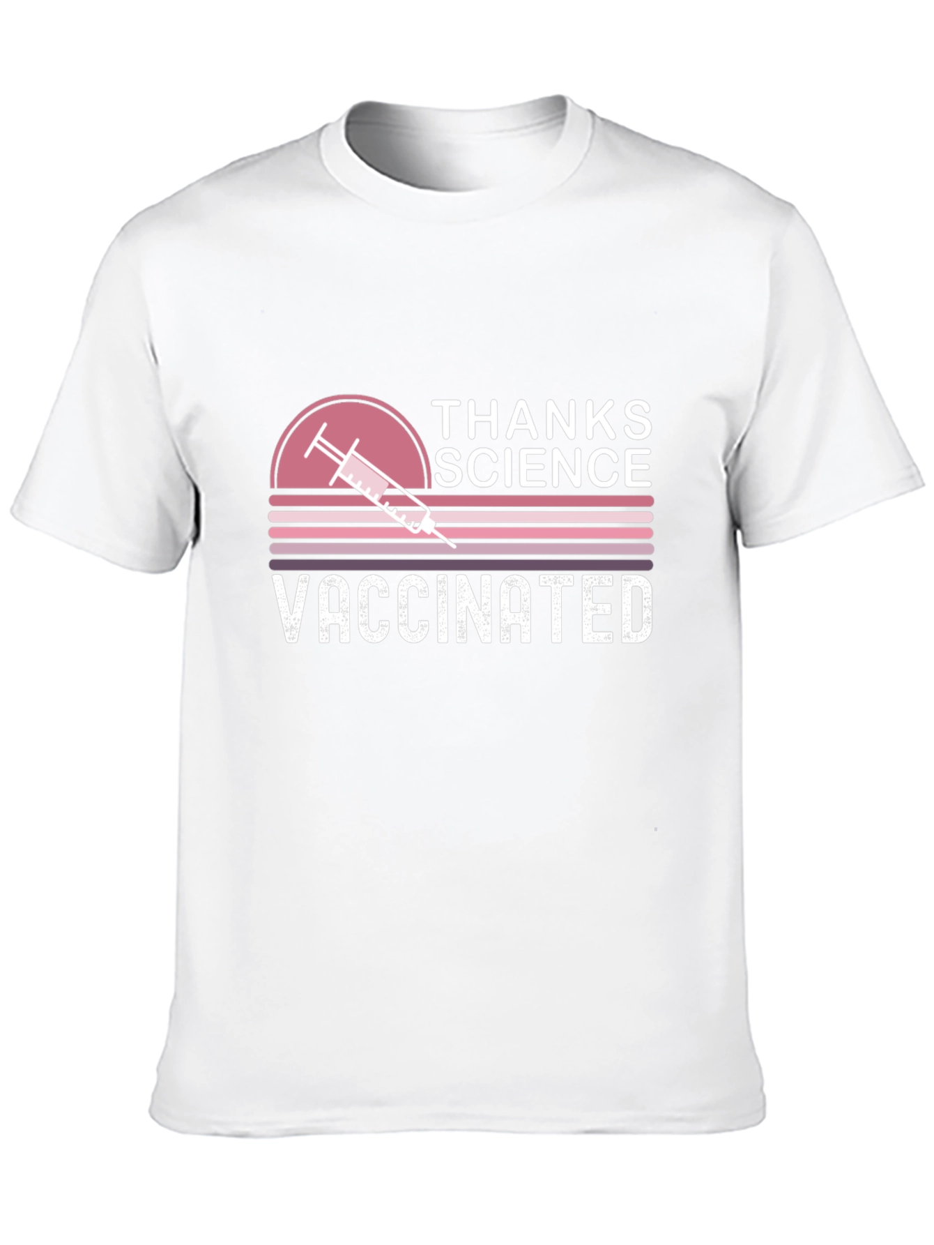 Thanks Science Vaccinated Graphic Tee