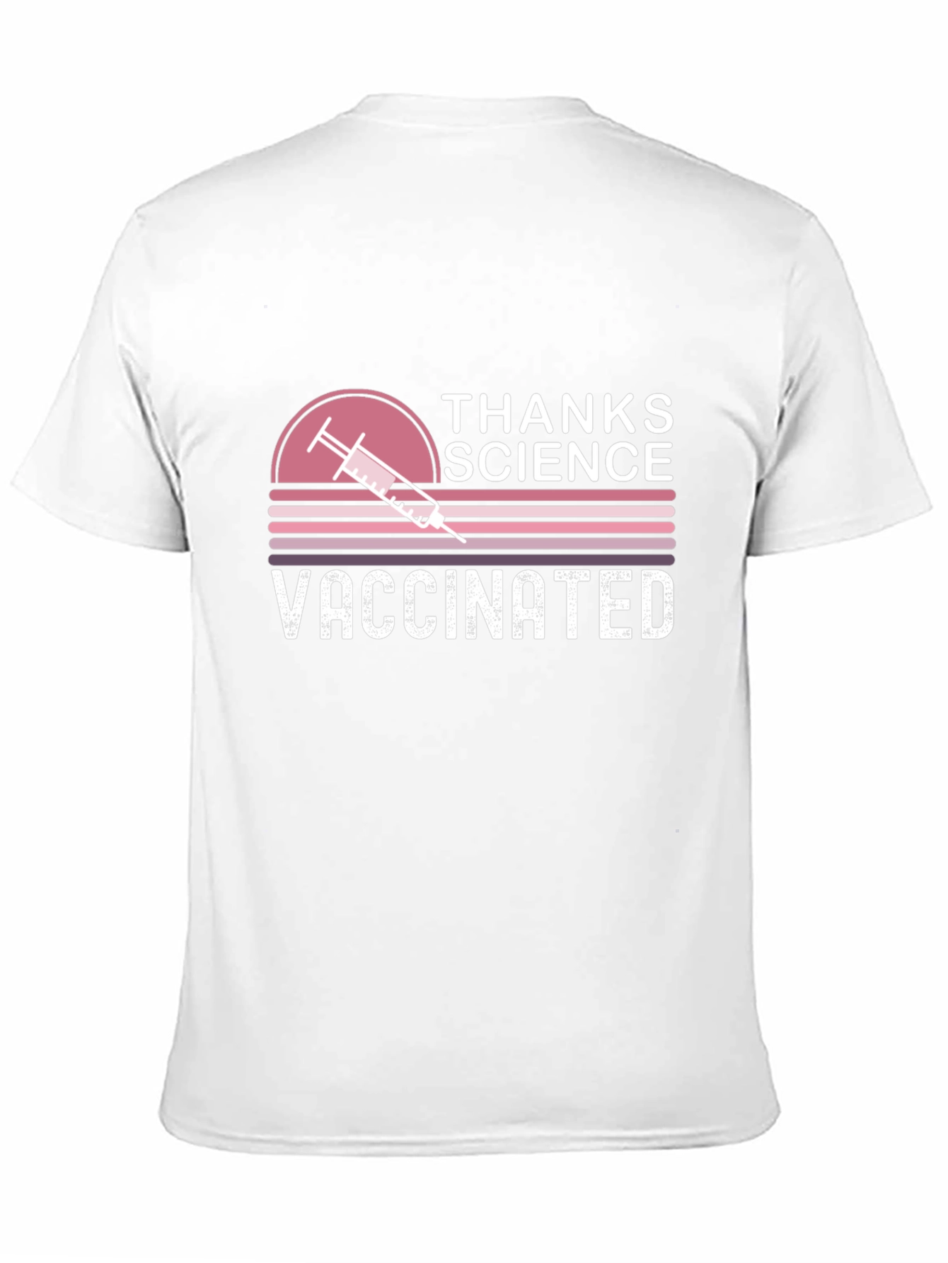 Thanks Science Vaccinated Graphic Tee