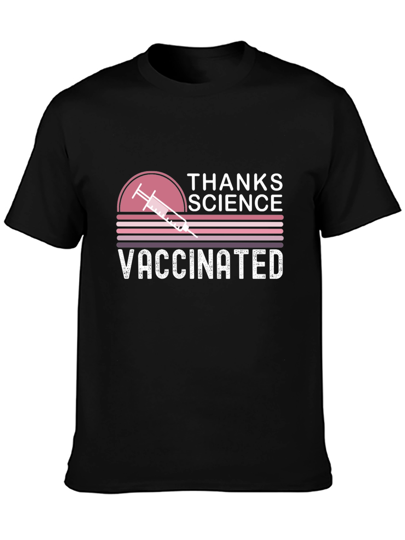 Thanks Science Vaccinated Graphic Tee