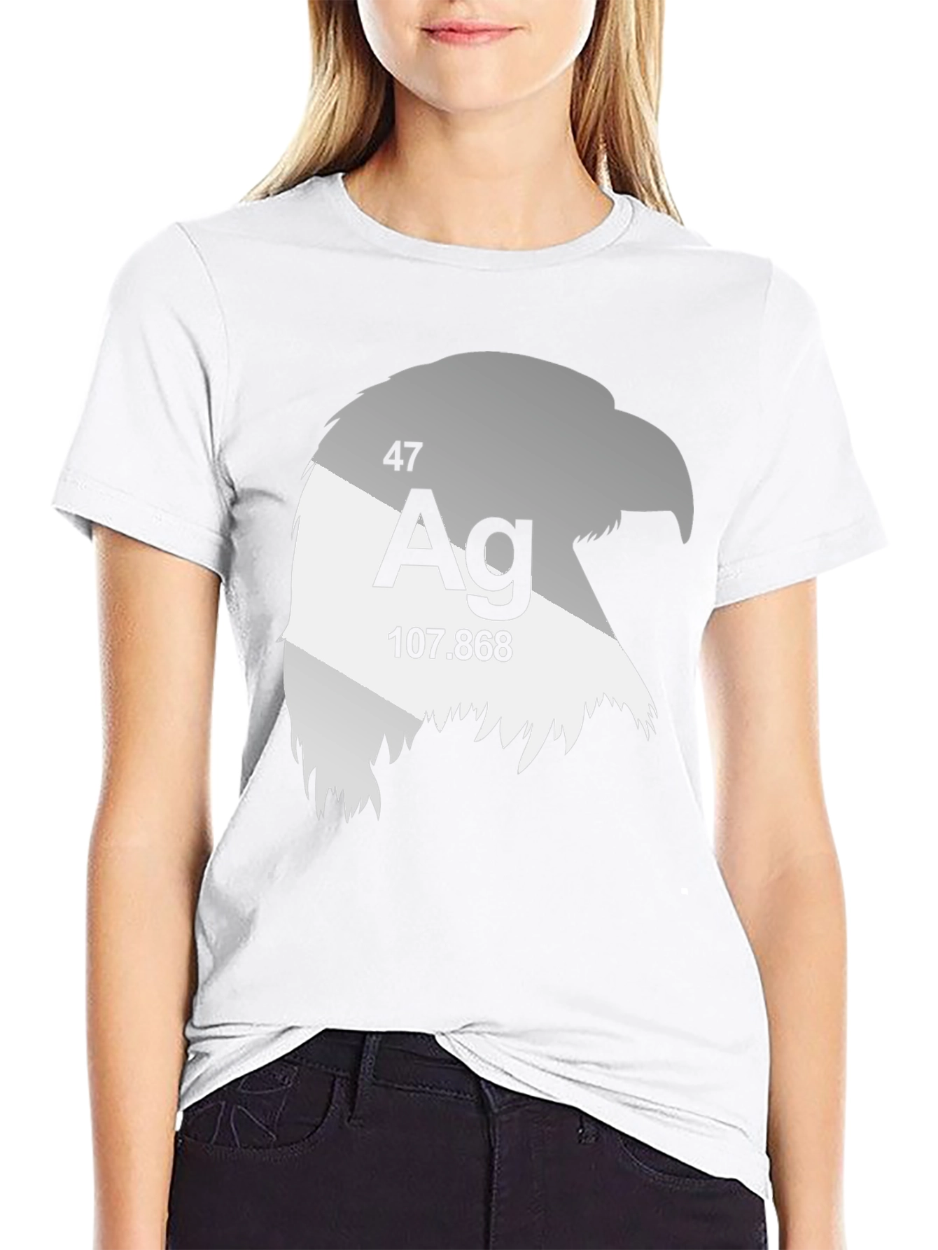 Silver Eagle Tee - Mens Science Inspired Graphic T-Shirt