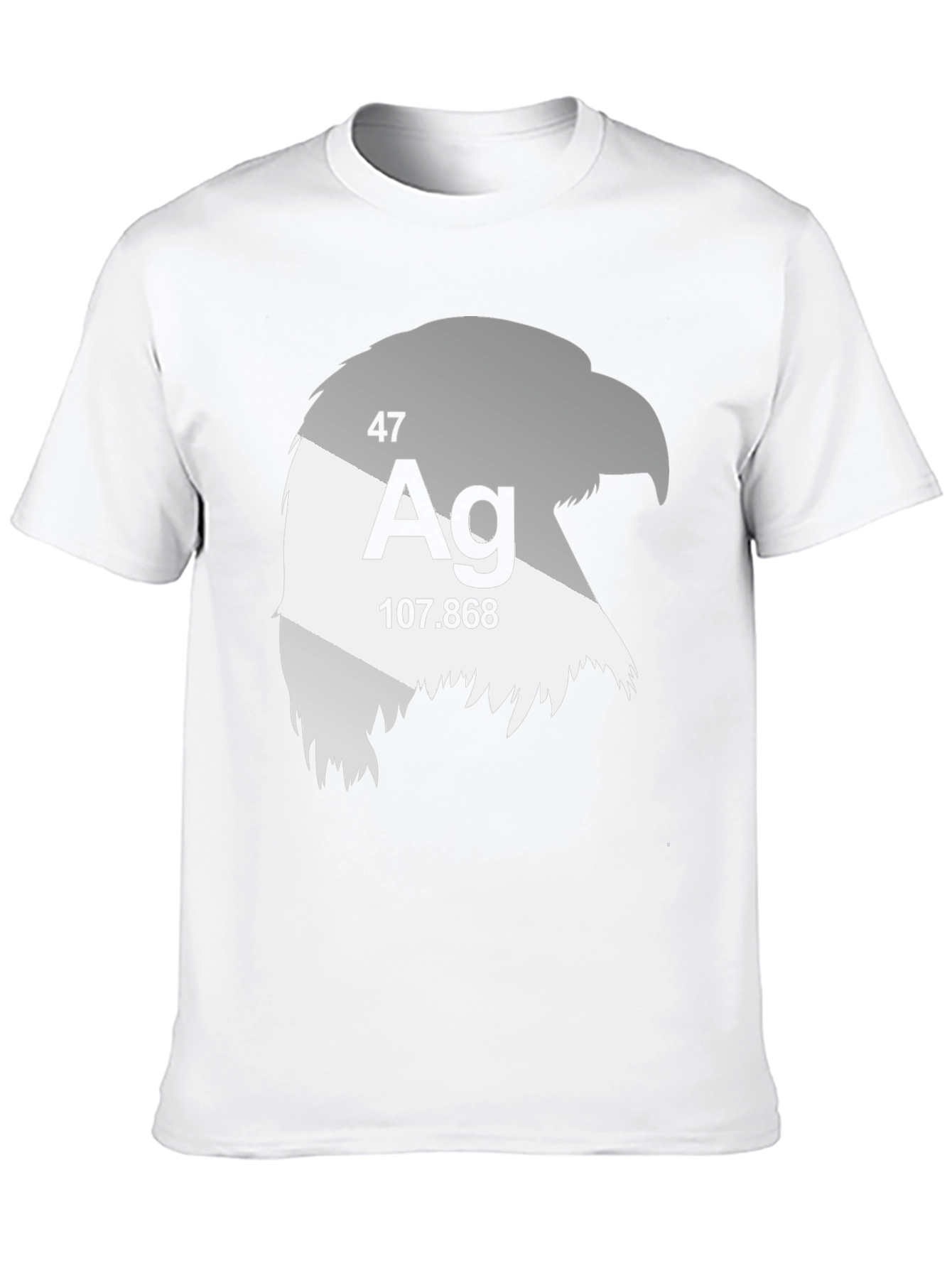 Silver Eagle Tee - Mens Science Inspired Graphic T-Shirt
