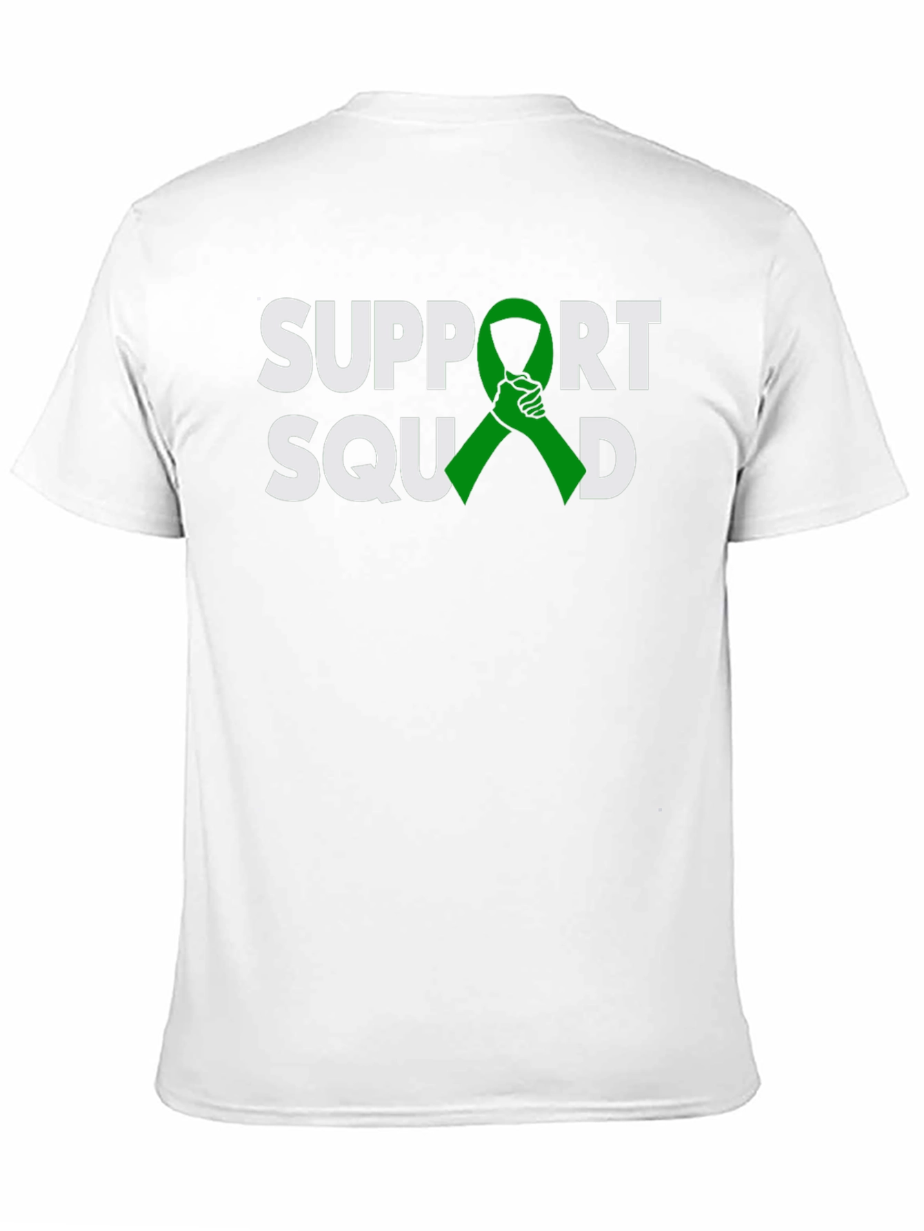 Support Squad Green Ribbon Graphic T-Shirt