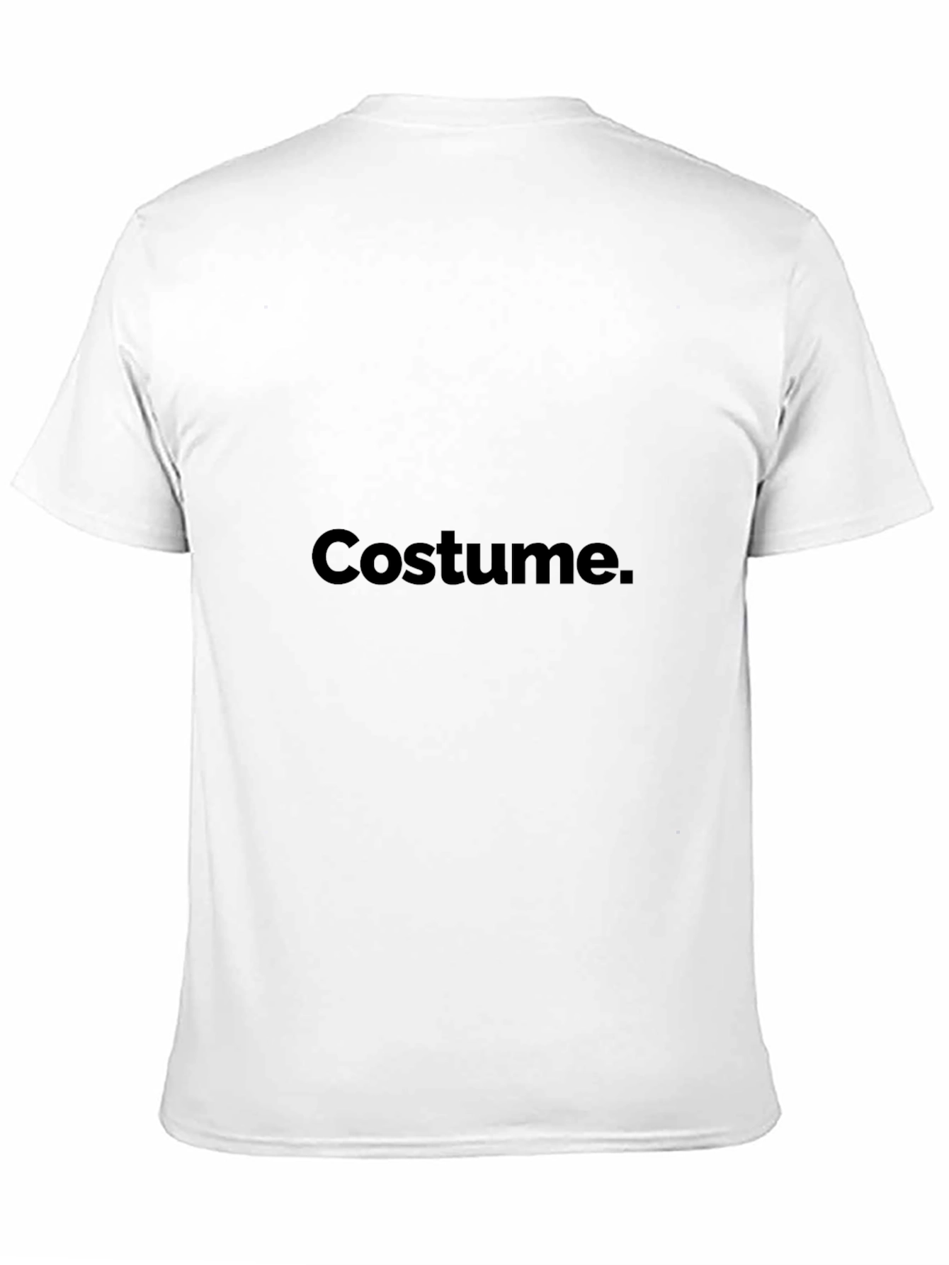Costume Black Short Sleeve T-Shirt