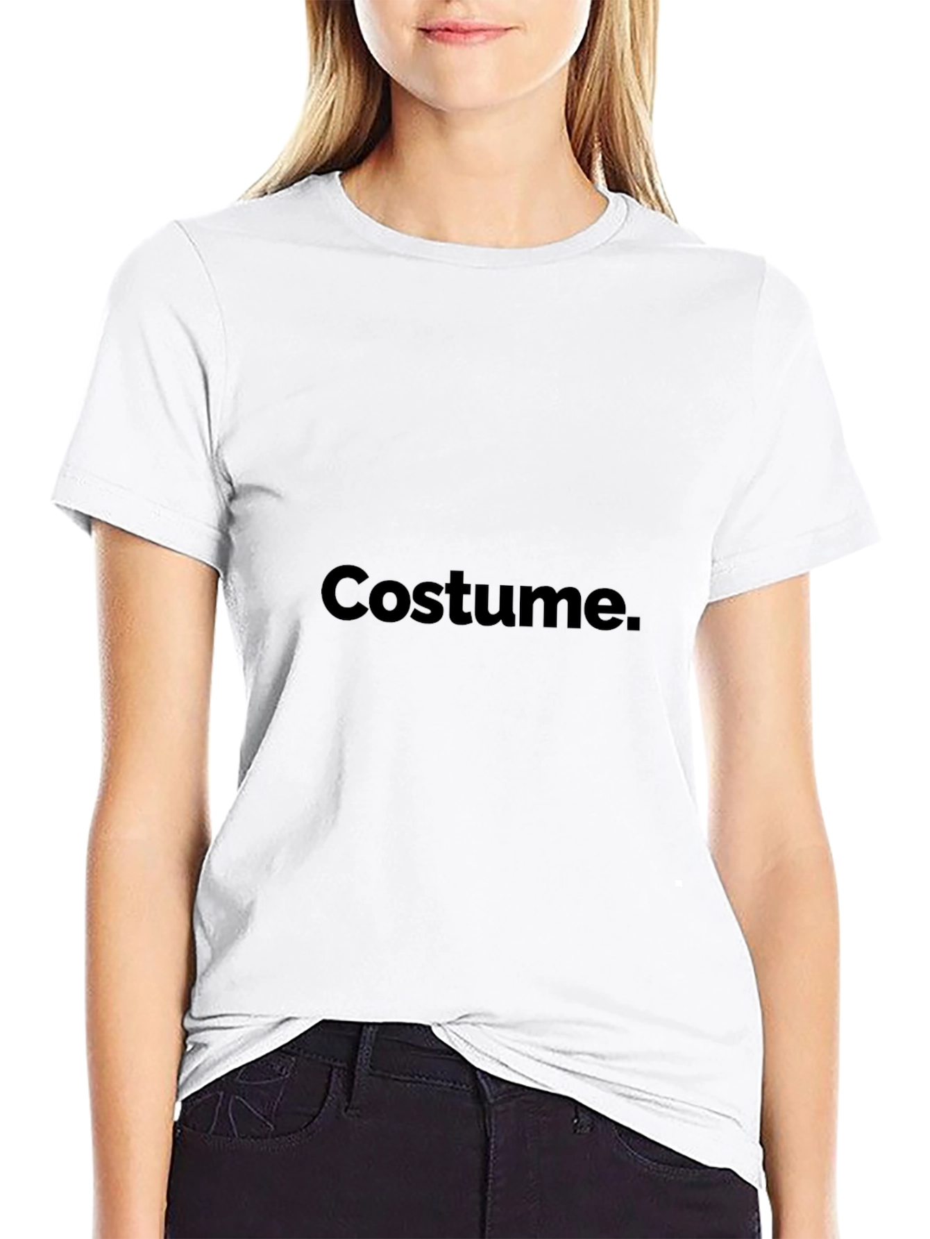 Costume Black Short Sleeve T-Shirt