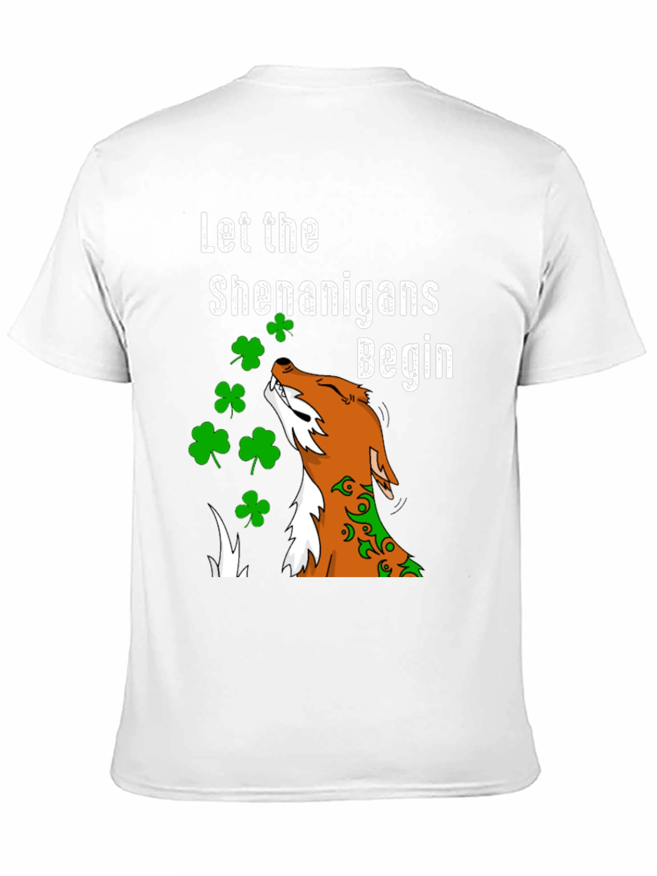 St. Patricks Day Shenanigans Fox T-Shirt