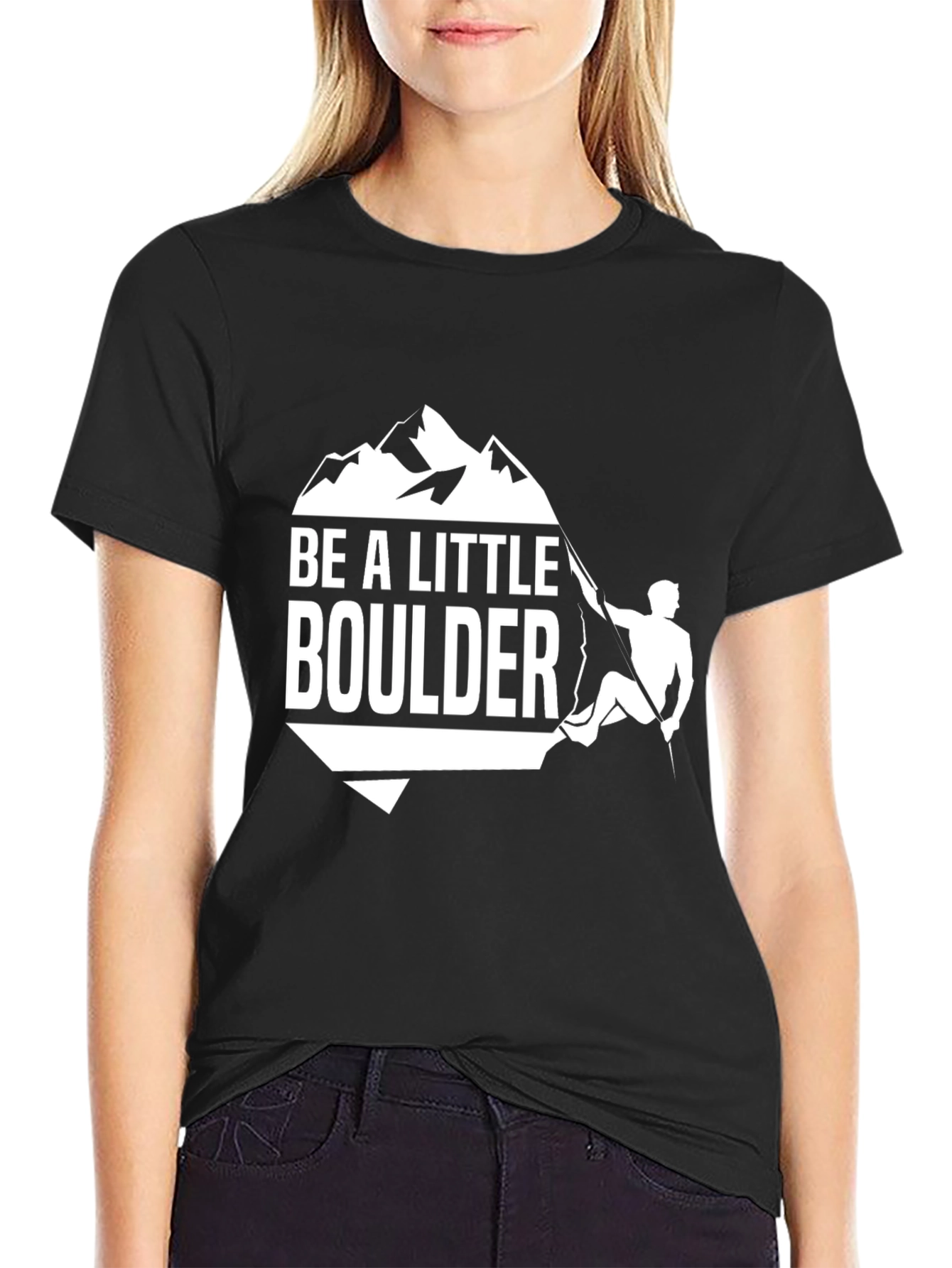 Be A Little Boulder Climbing T-Shirt