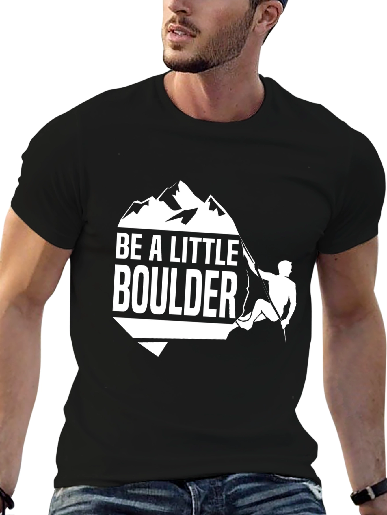 Be A Little Boulder Climbing T-Shirt