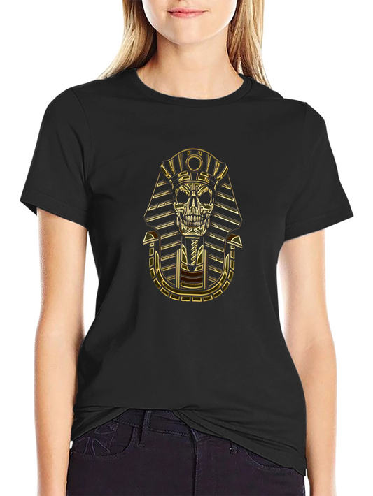 Skull Pharaoh Graphic T-Shirt