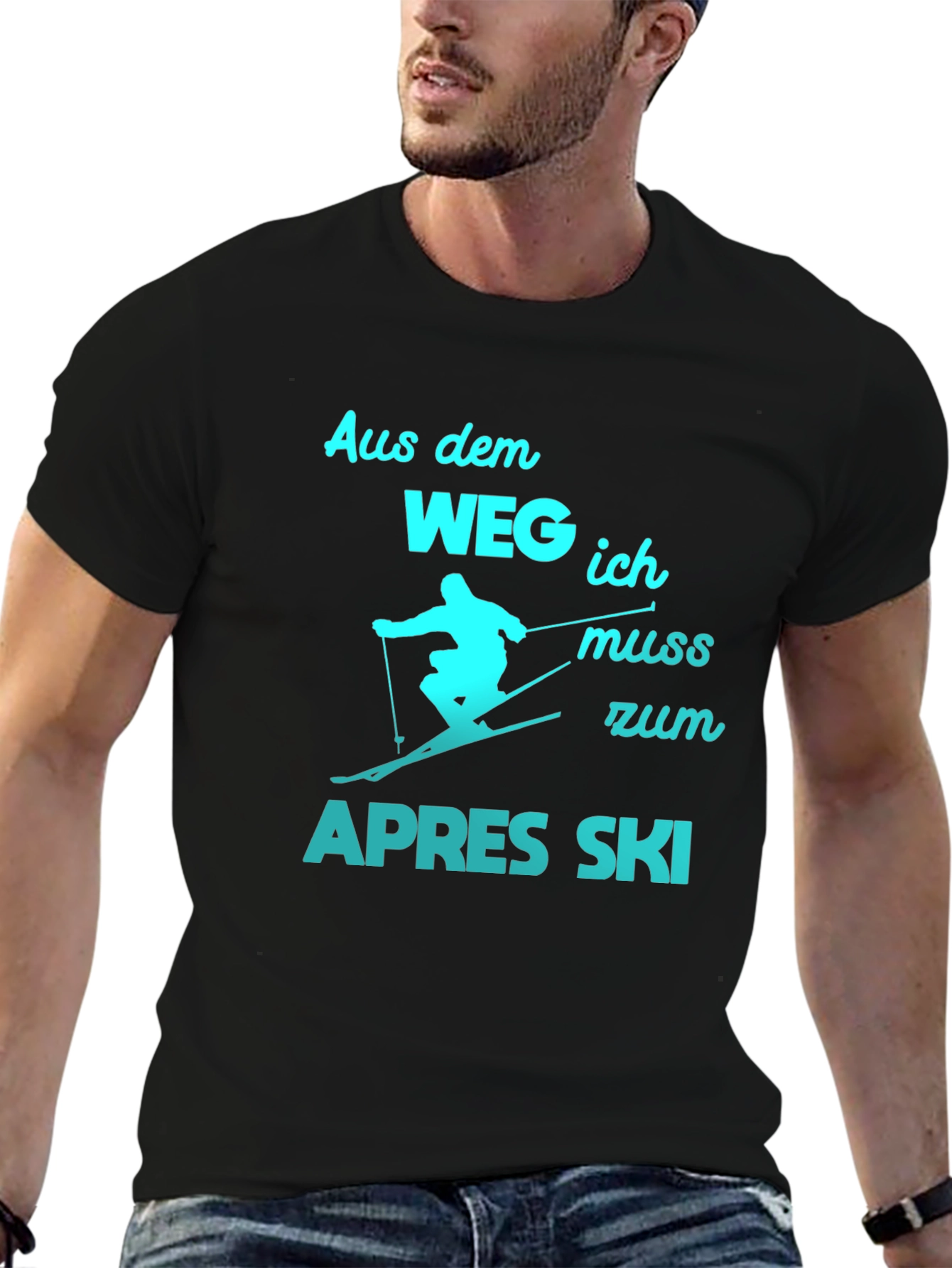 Apres Ski T-Shirt - Aus dem Weg