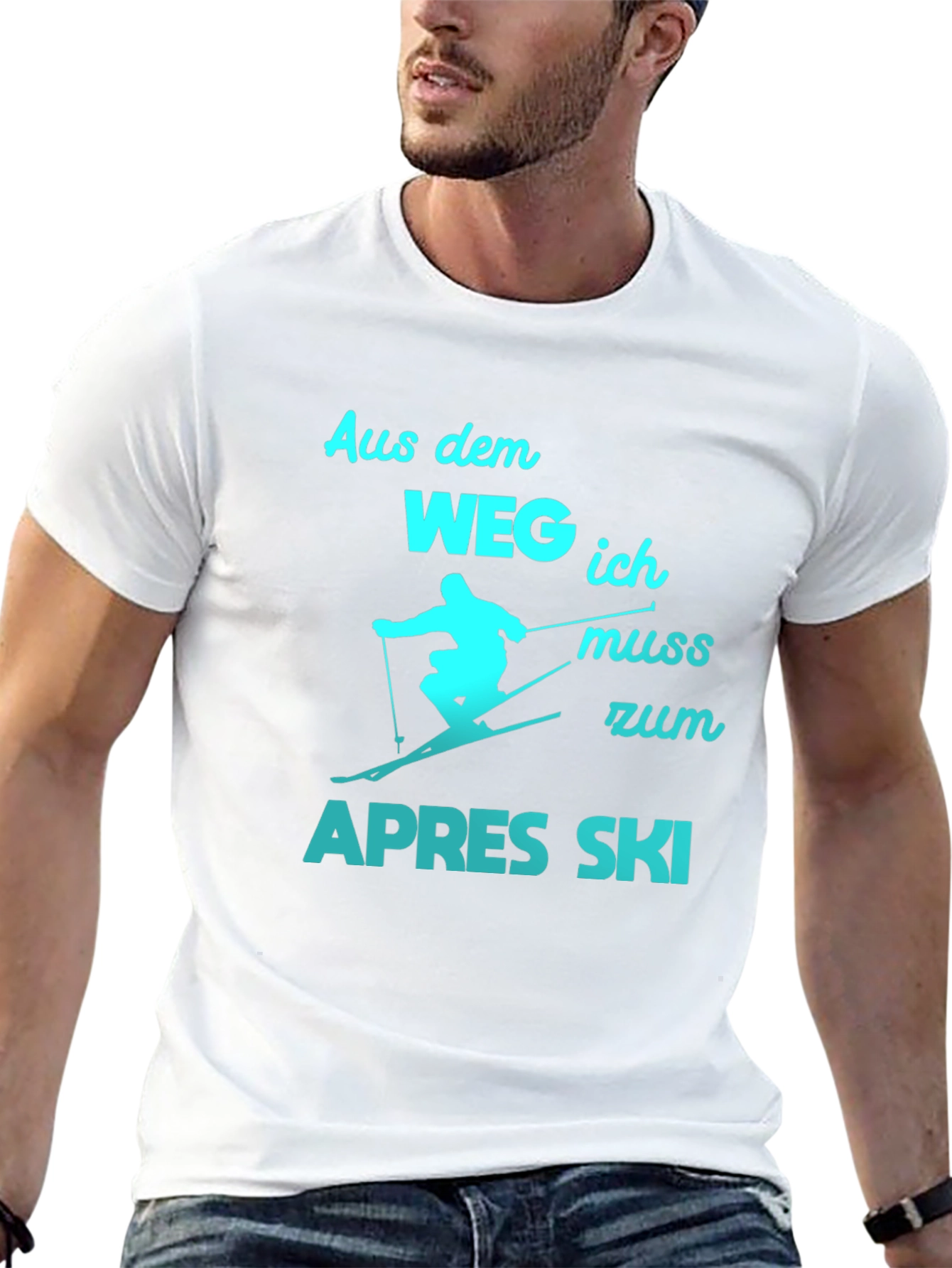 Apres Ski T-Shirt - Aus dem Weg