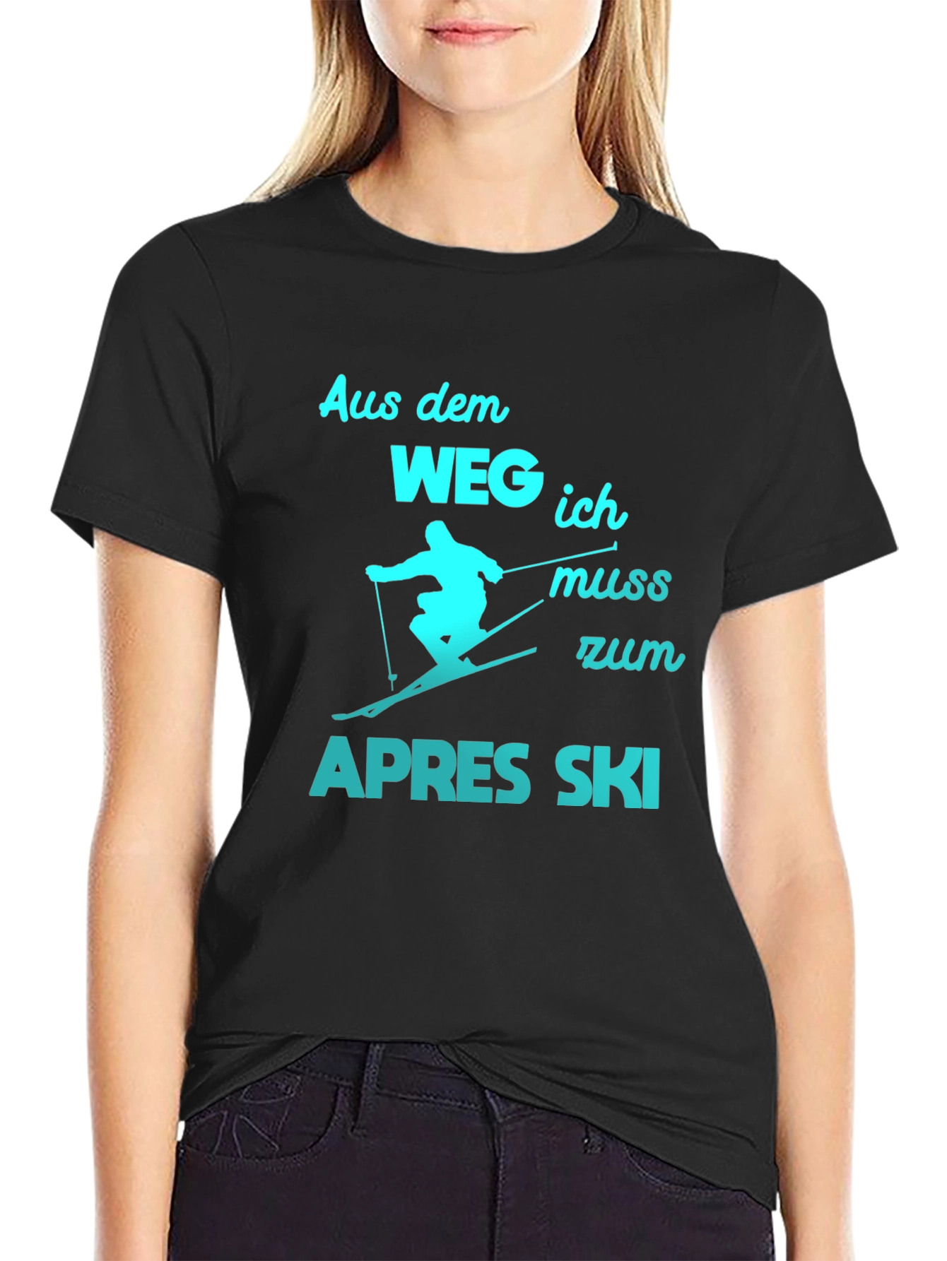 Apres Ski T-Shirt - Aus dem Weg