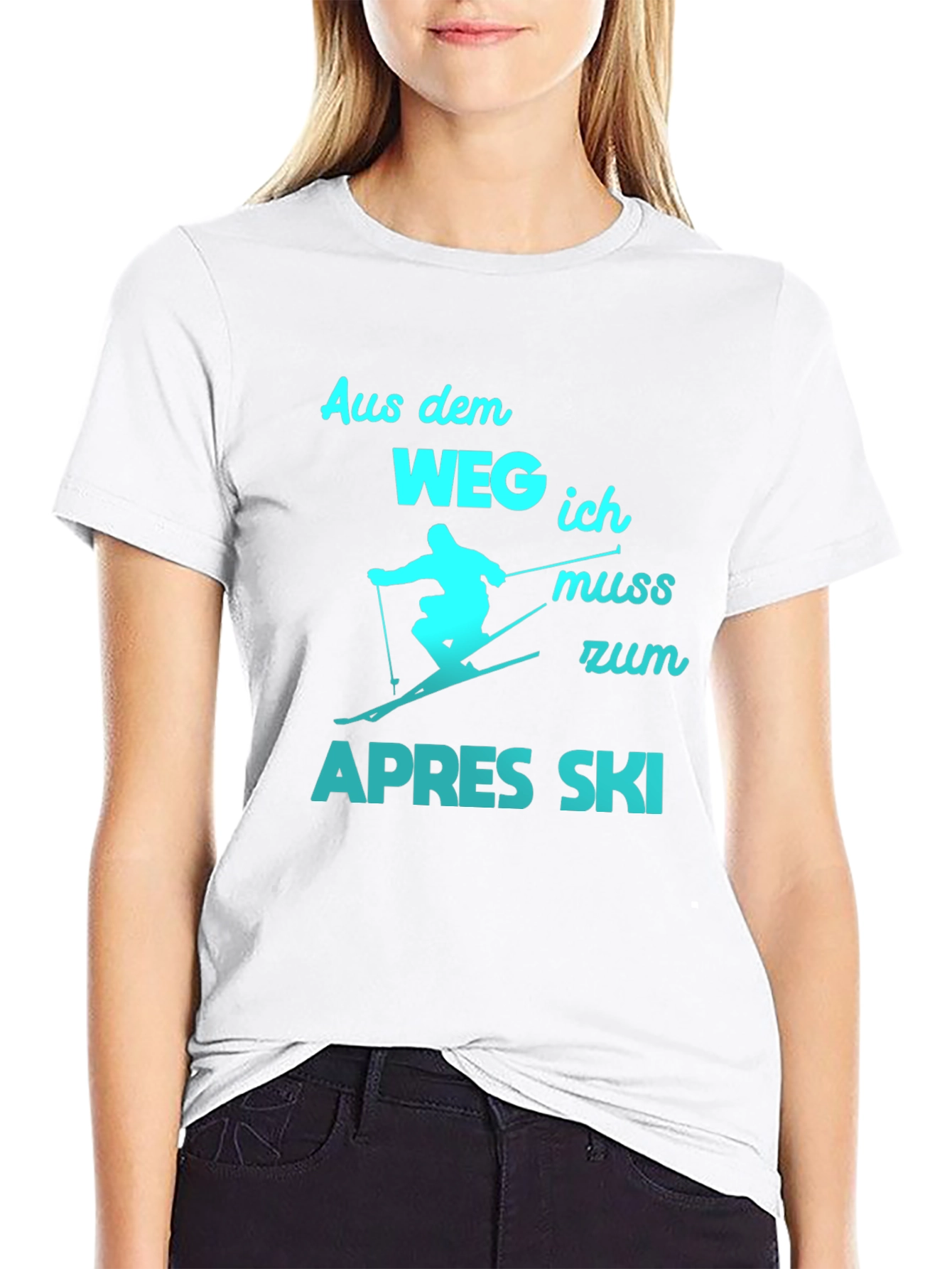 Apres Ski T-Shirt - Aus dem Weg