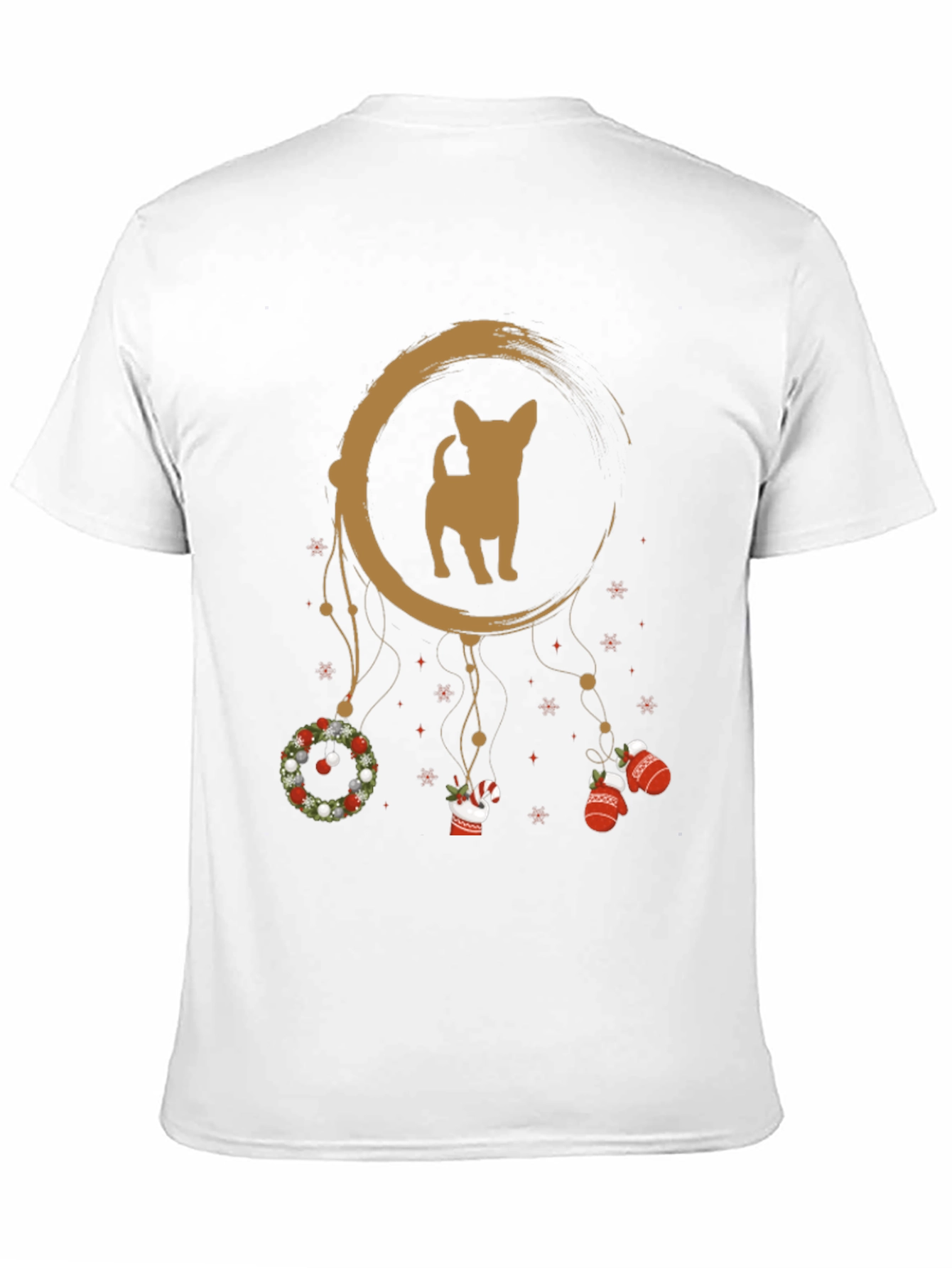 Chihuahua Christmas Dream Catcher Graphic Tee