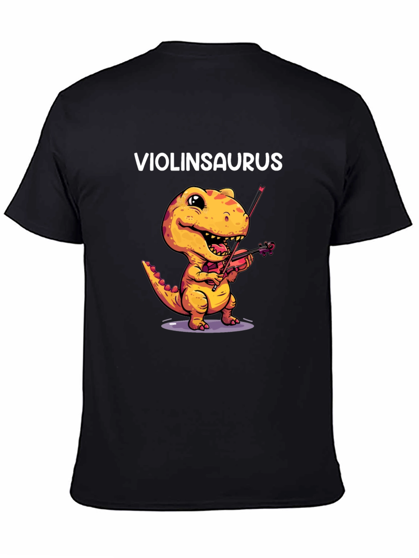 Violinsaurus T-Shirt - Dinosaur Violinist!