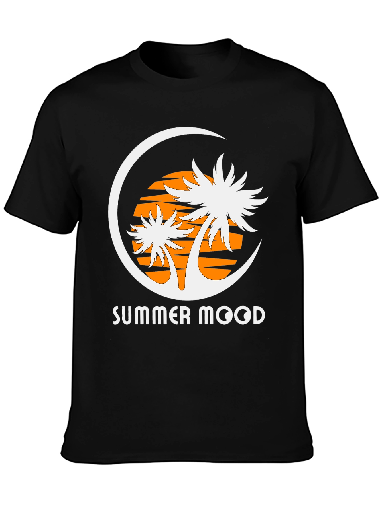 Summer Mood Graphic Tee - Tropical Vibe