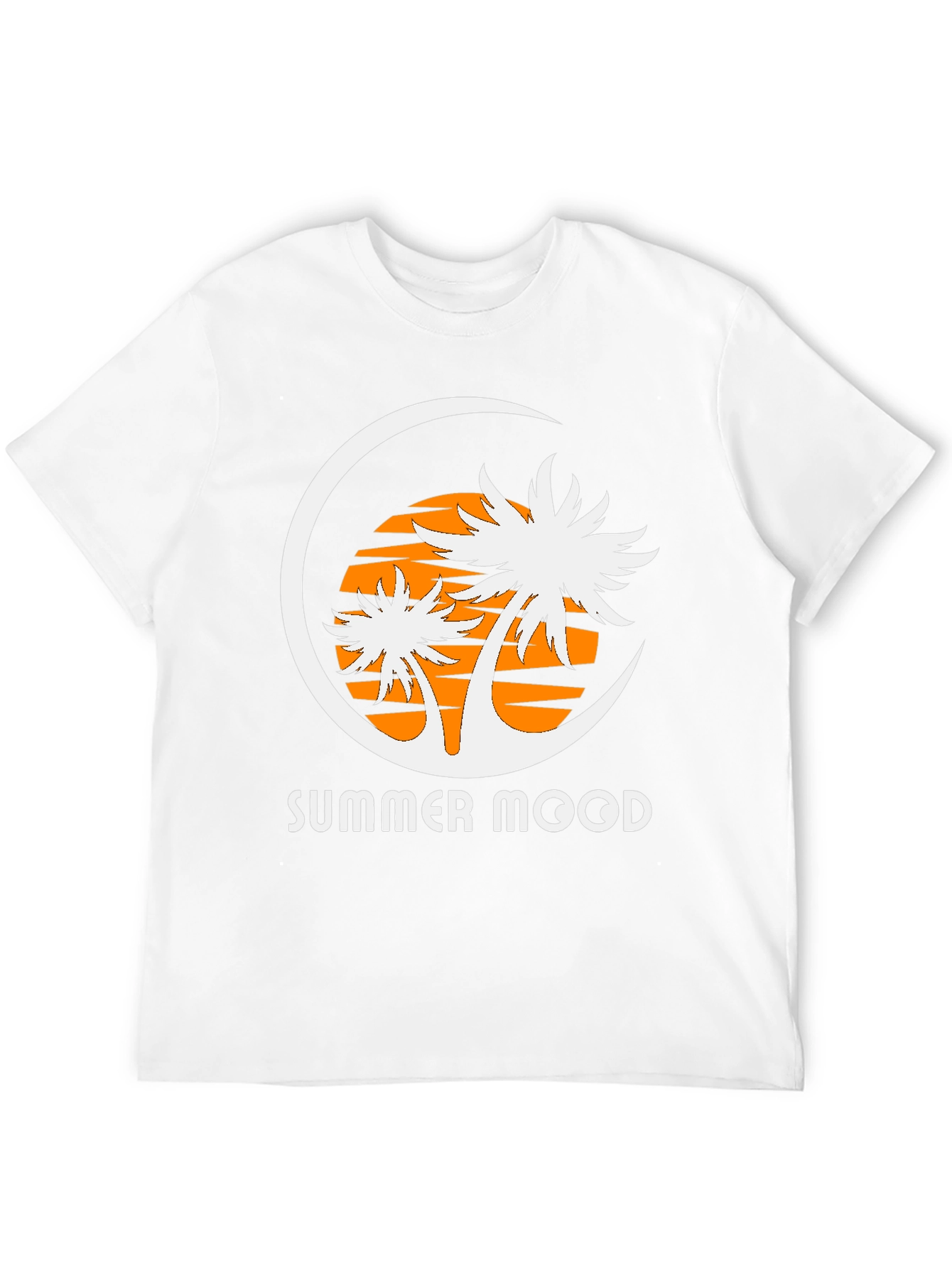Summer Mood Graphic Tee - Tropical Vibe