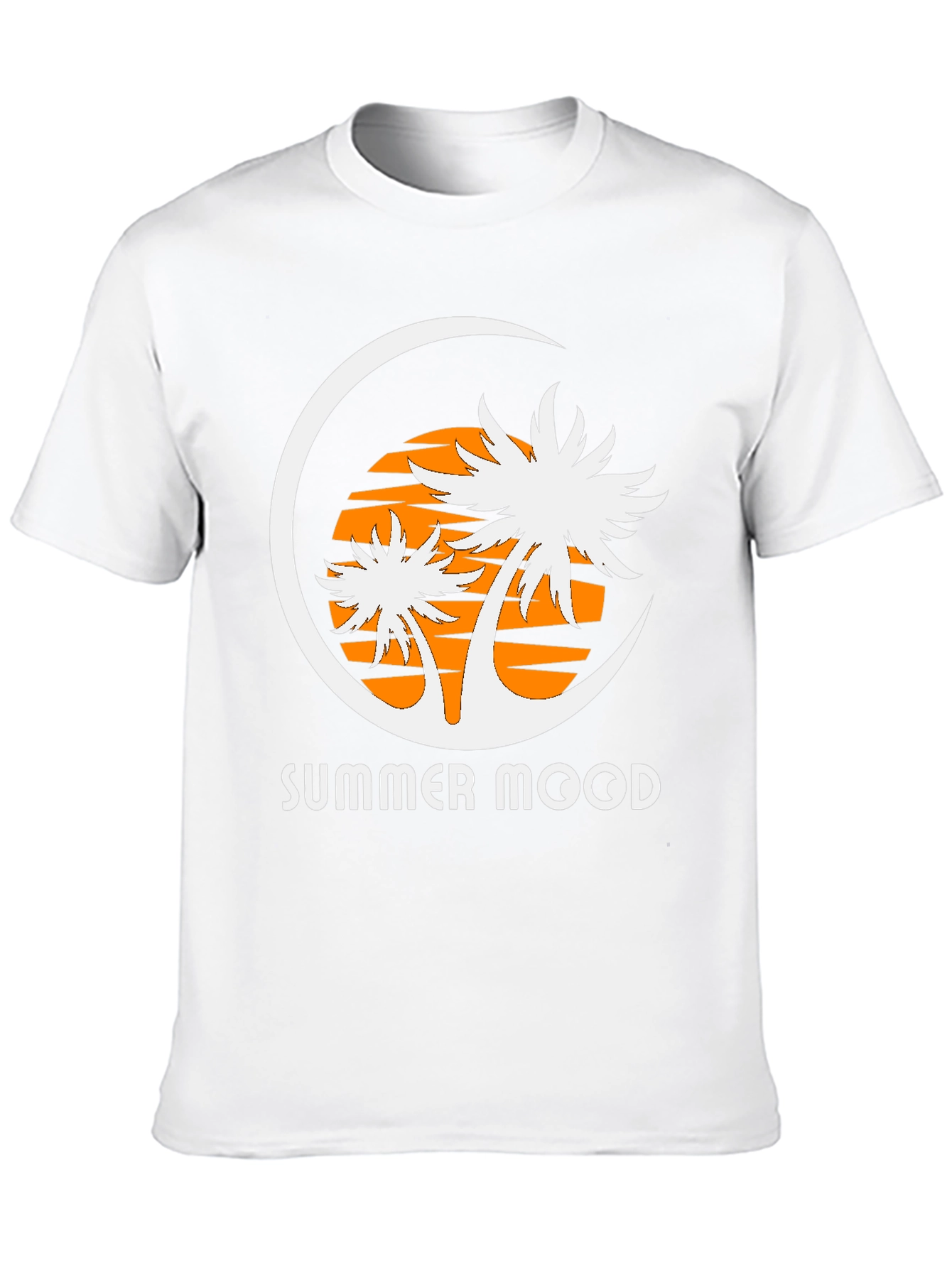 Summer Mood Graphic Tee - Tropical Vibe