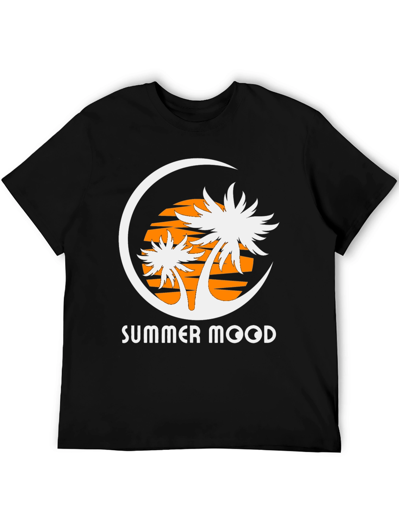 Summer Mood Graphic Tee - Tropical Vibe