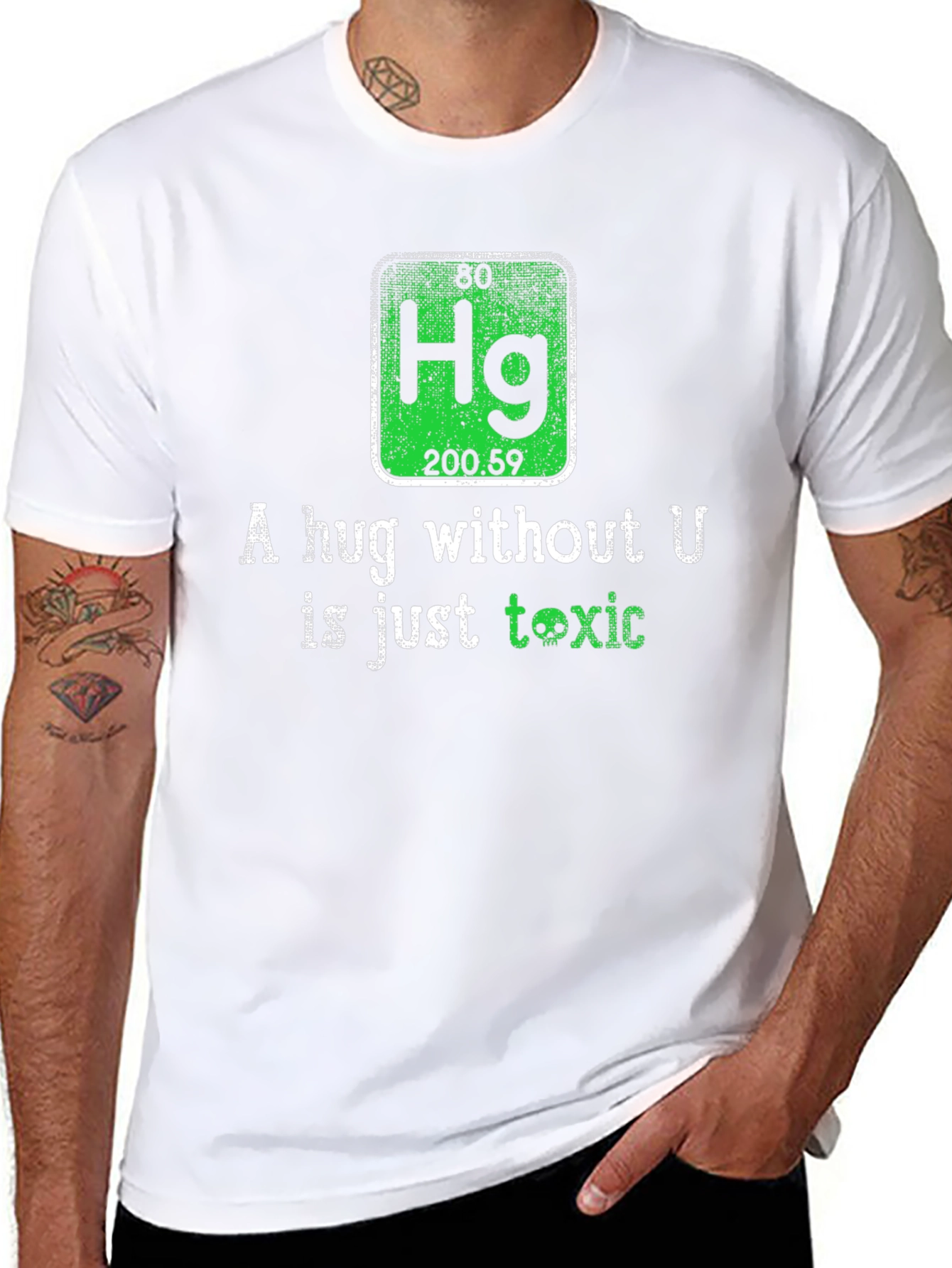 Toxic Chemistry T-Shirt - A Hug Without U