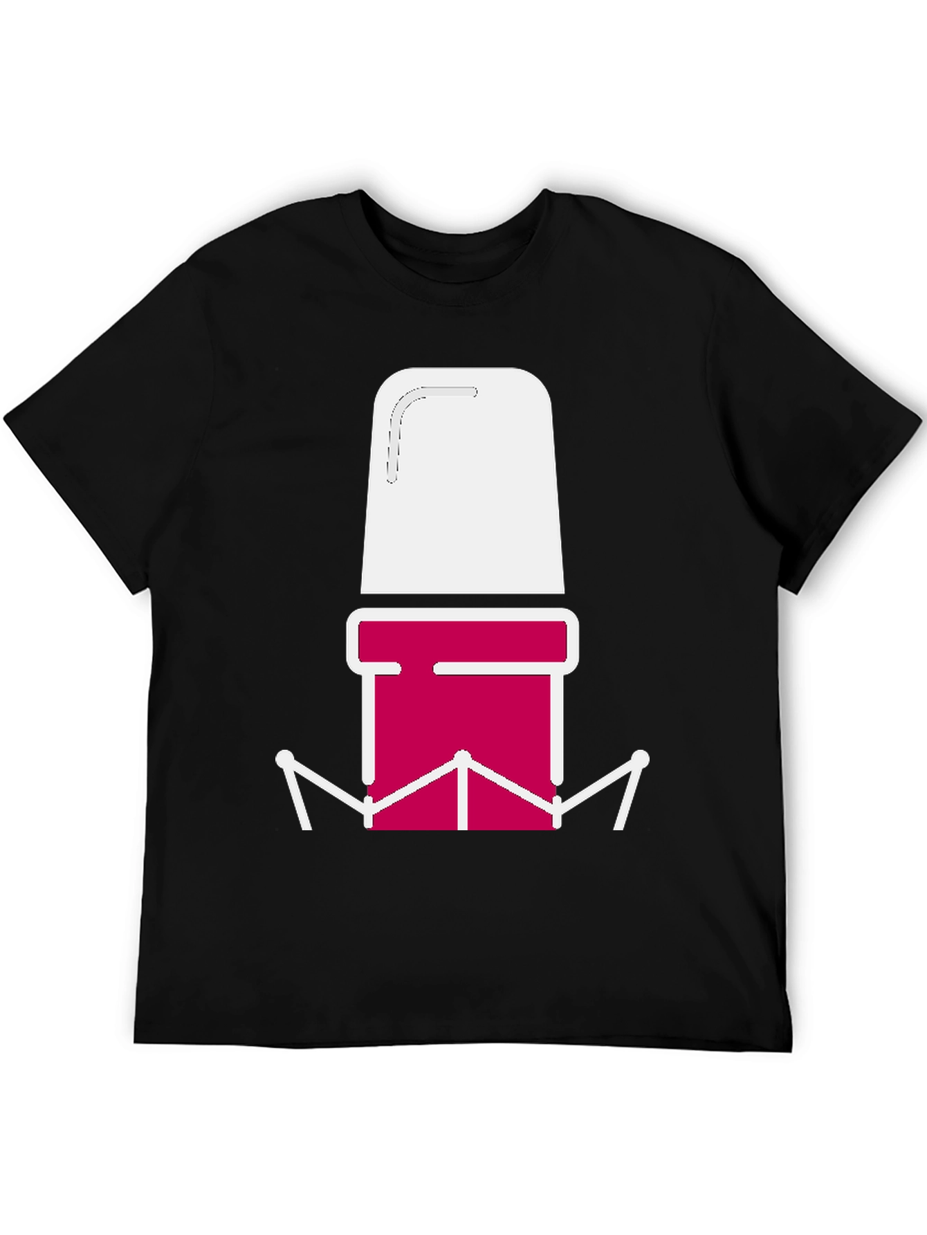 Abstract Graphic Tee - Bold Design Casual Style