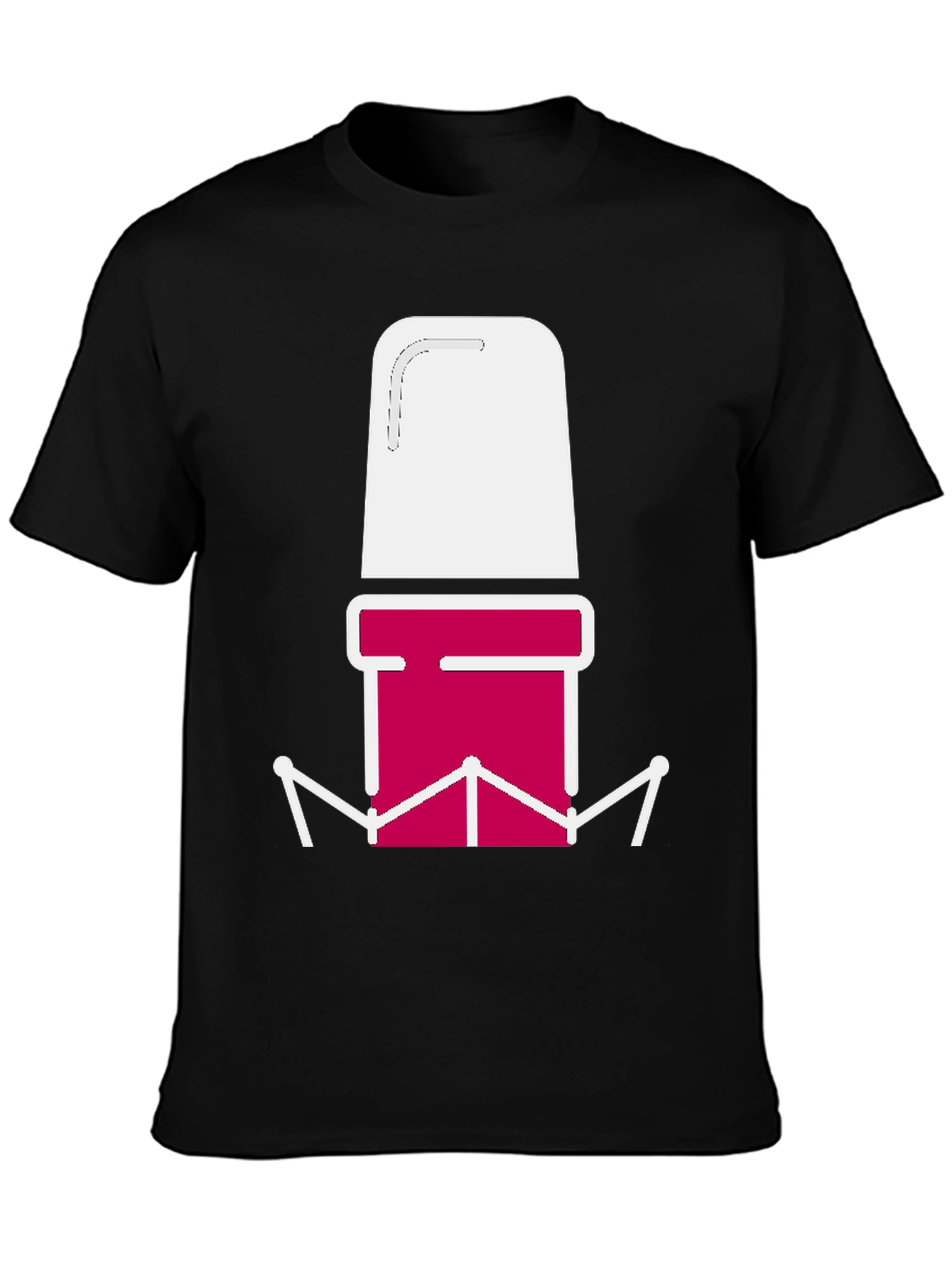 Abstract Graphic Tee - Bold Design Casual Style