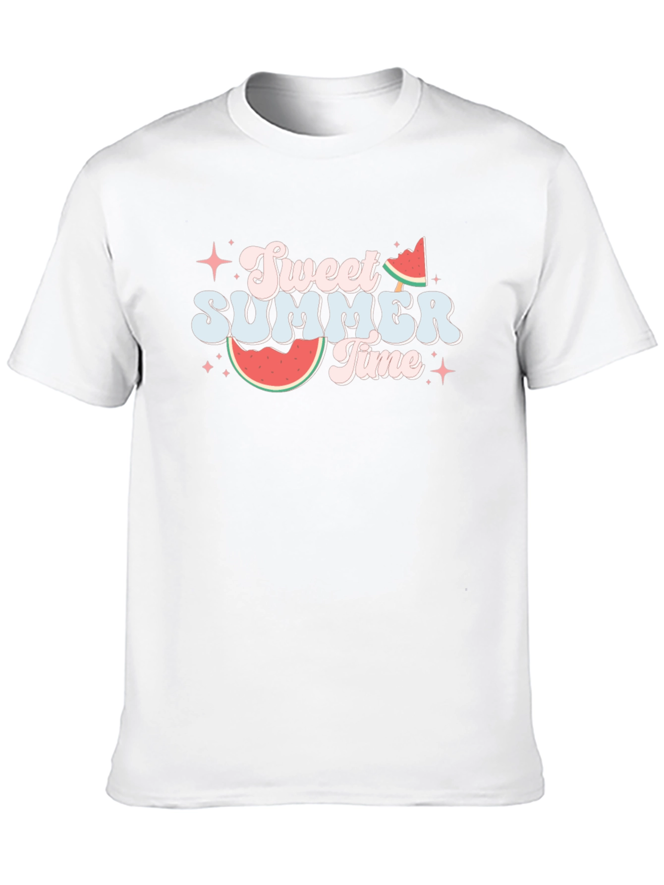 Sweet Summer Time Black T-Shirt