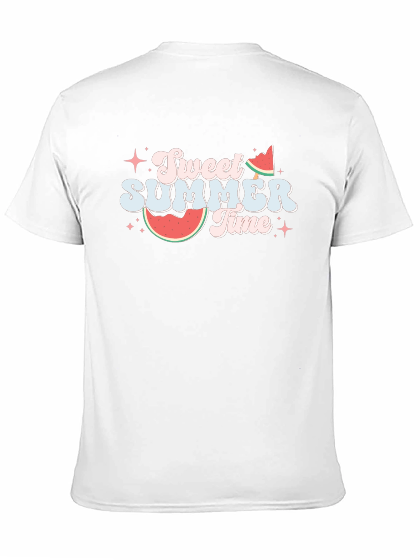 Sweet Summer Time Black T-Shirt