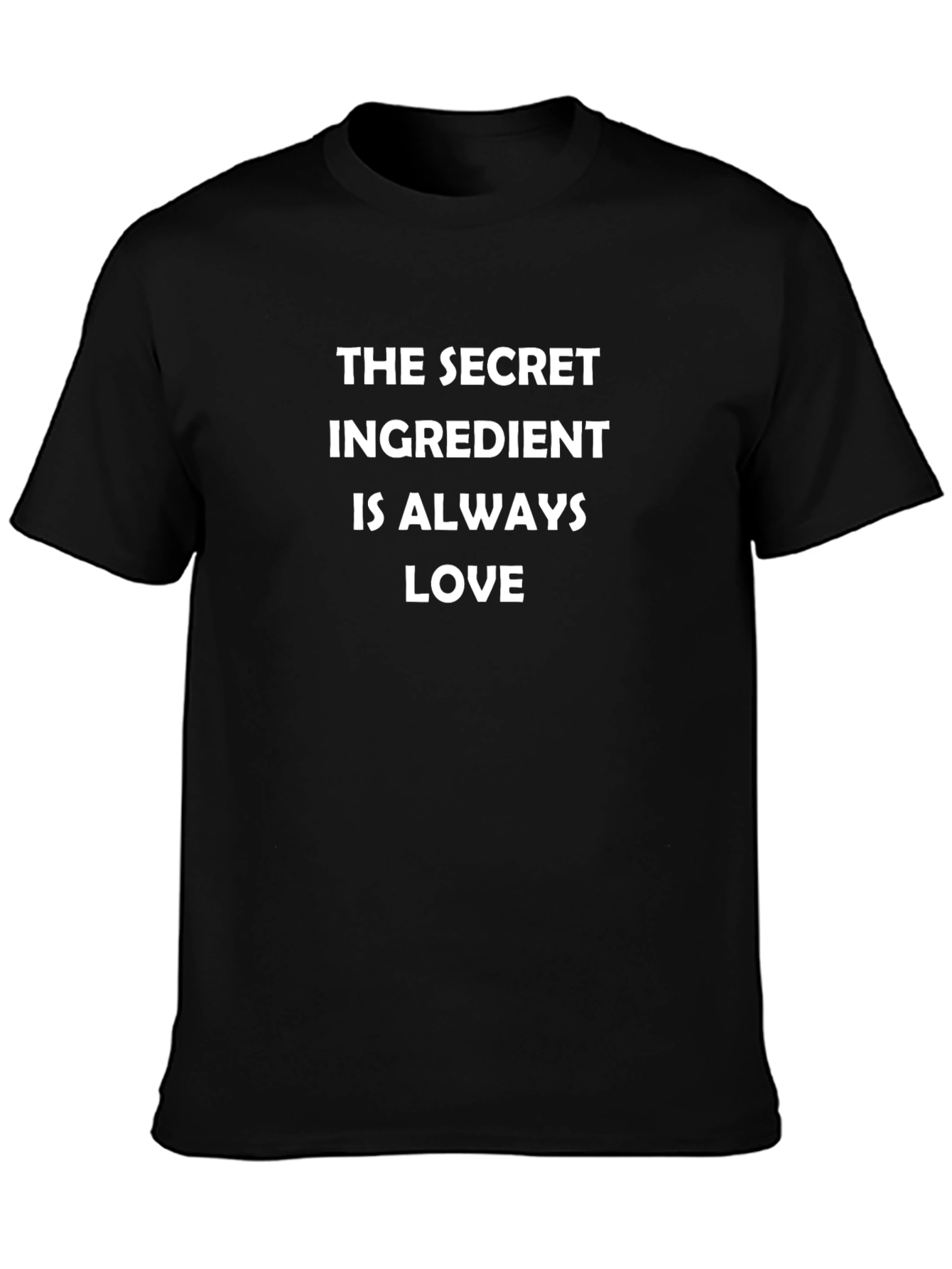 Secret Ingredient Love Black Graphic Tee