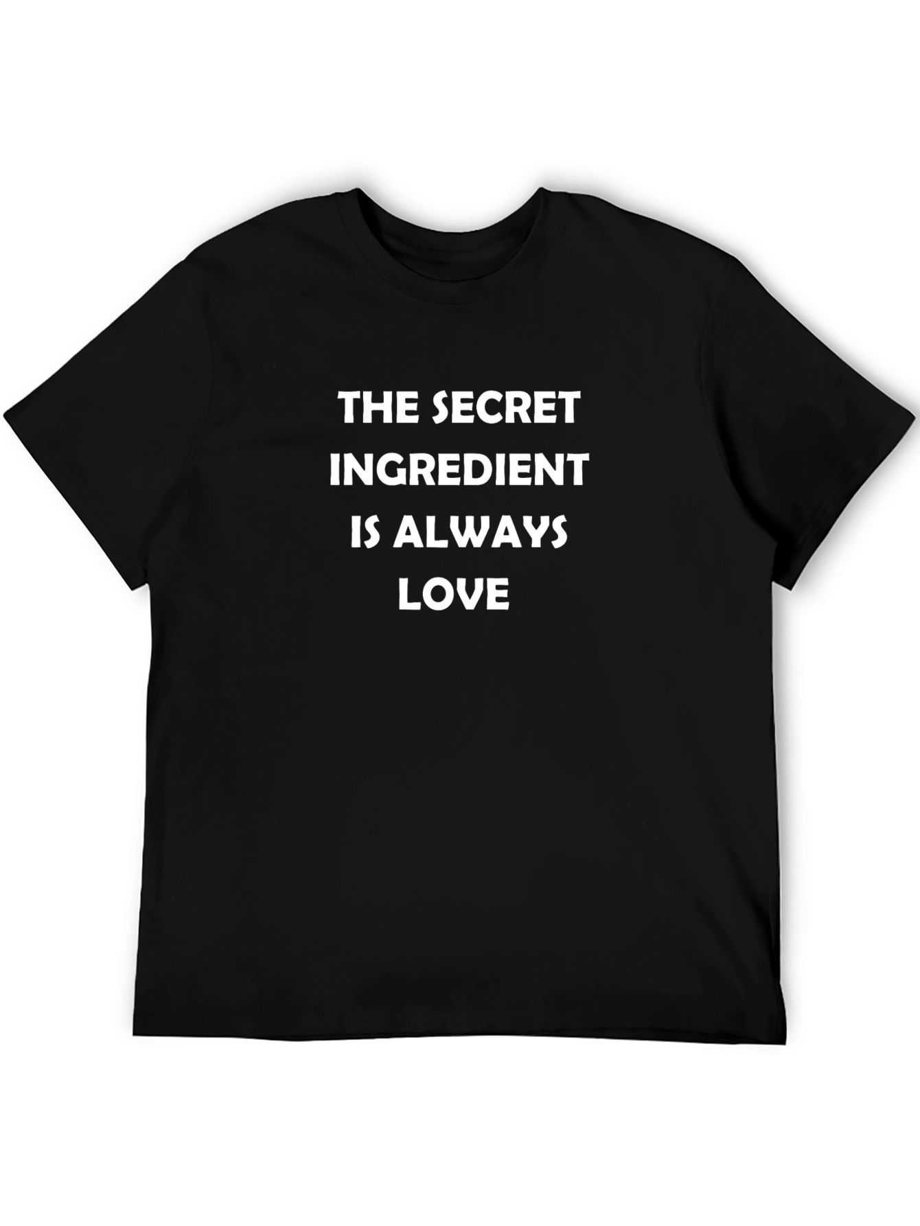 Secret Ingredient Love Black Graphic Tee