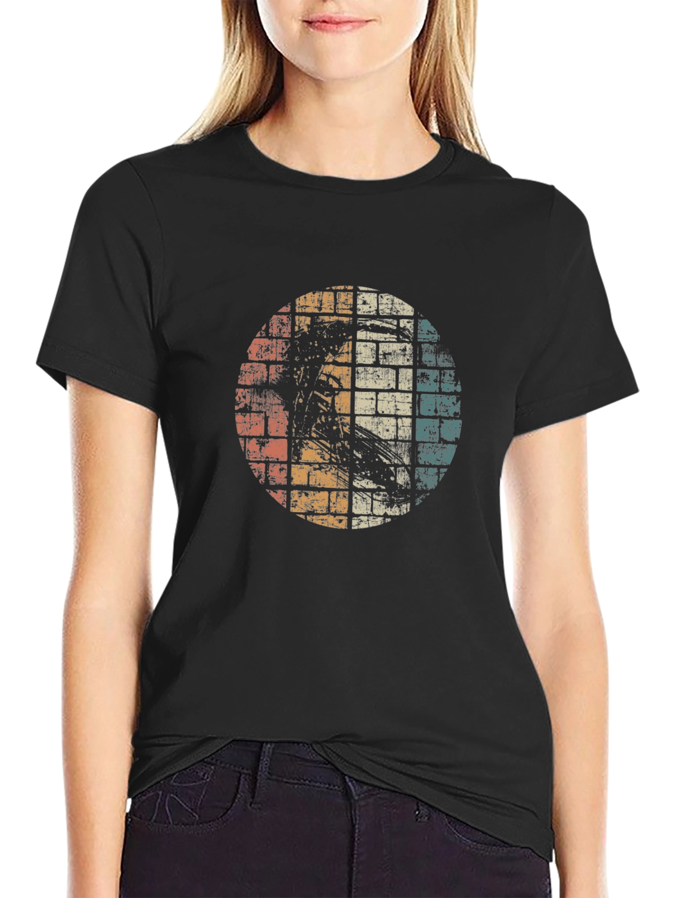 Retro Brick Wall T-Shirt